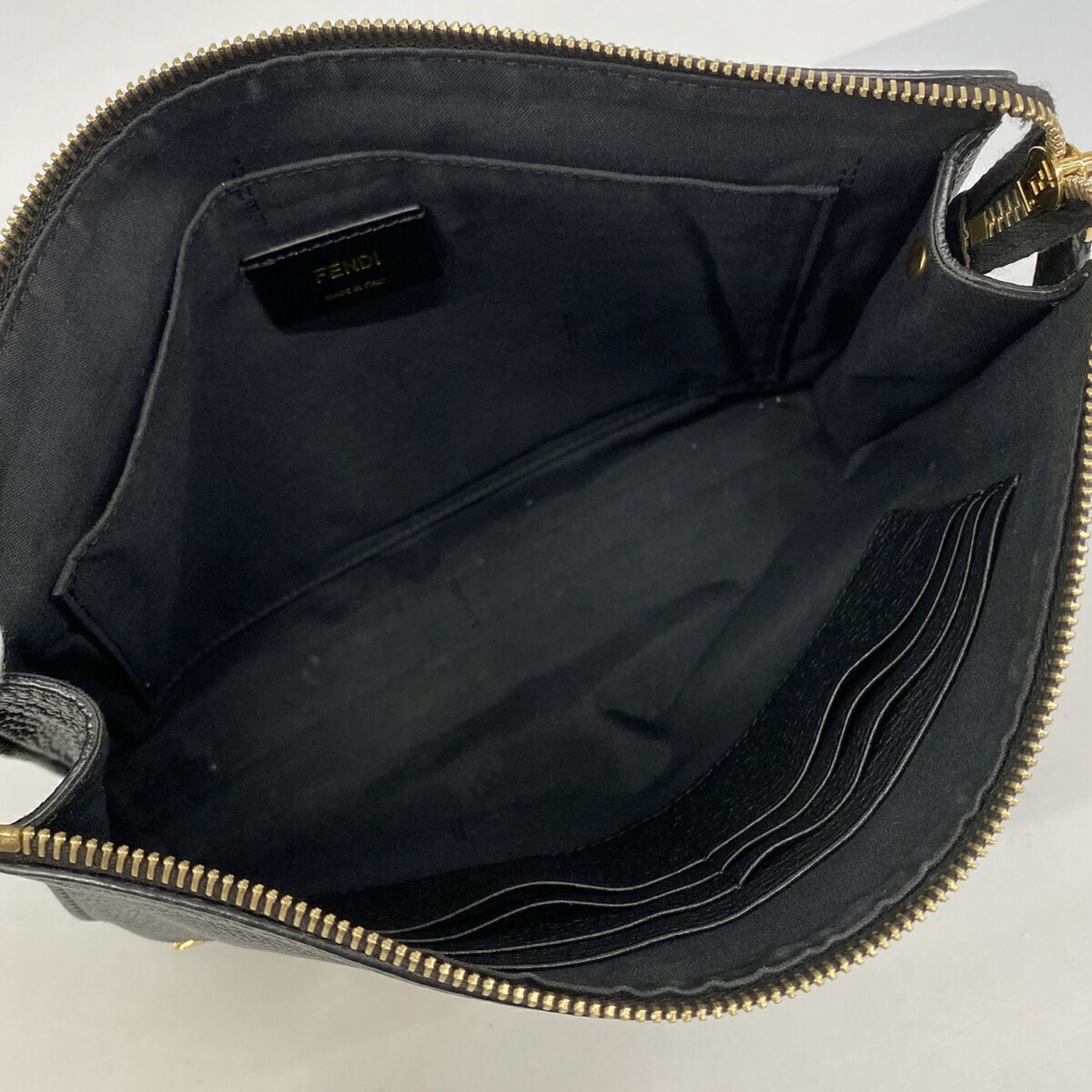 Leather Clutch Bag (Pre-Owned) - Fendi - Modalova