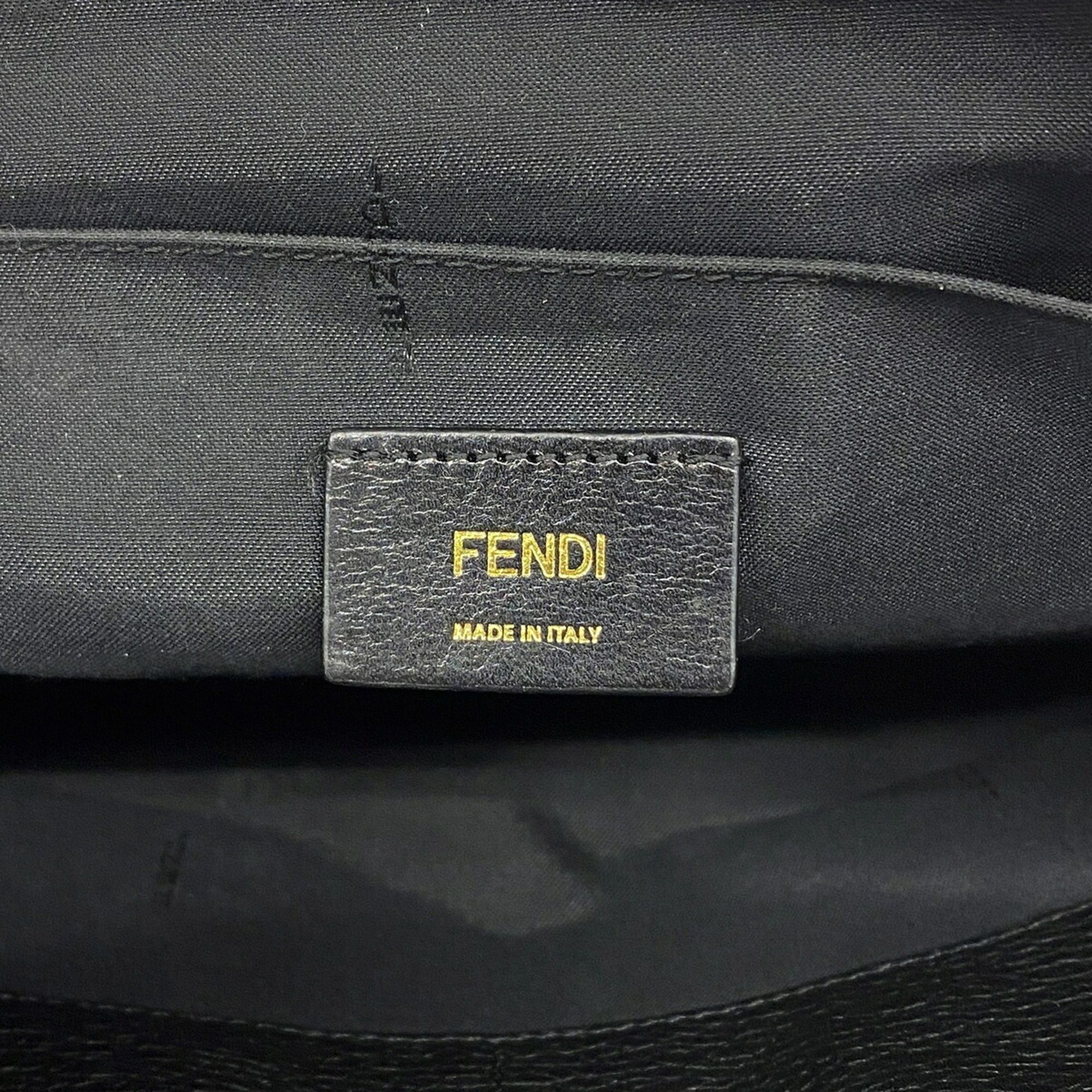 Leather Clutch Bag (Pre-Owned) - Fendi - Modalova