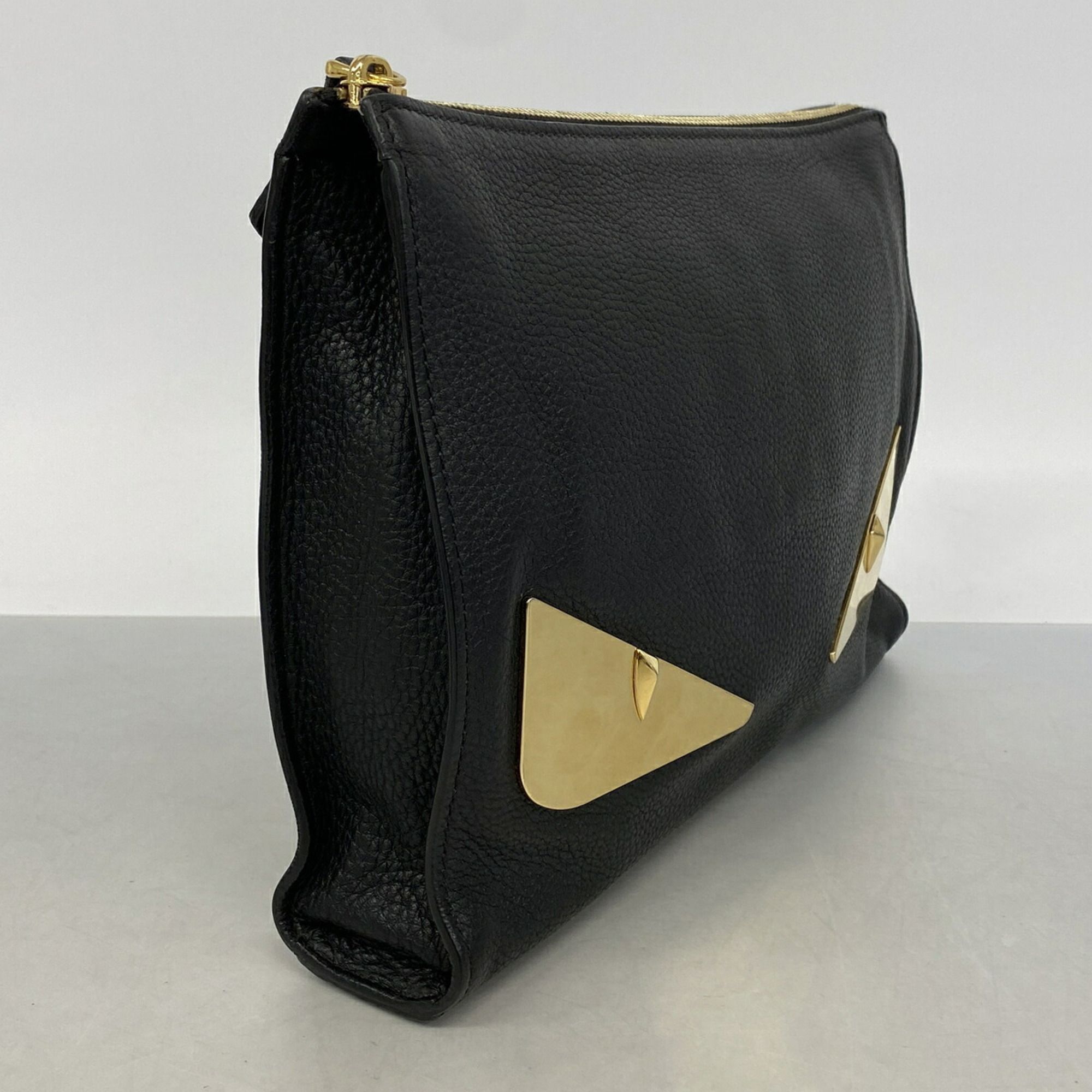 Leather Clutch Bag (Pre-Owned) - Fendi - Modalova