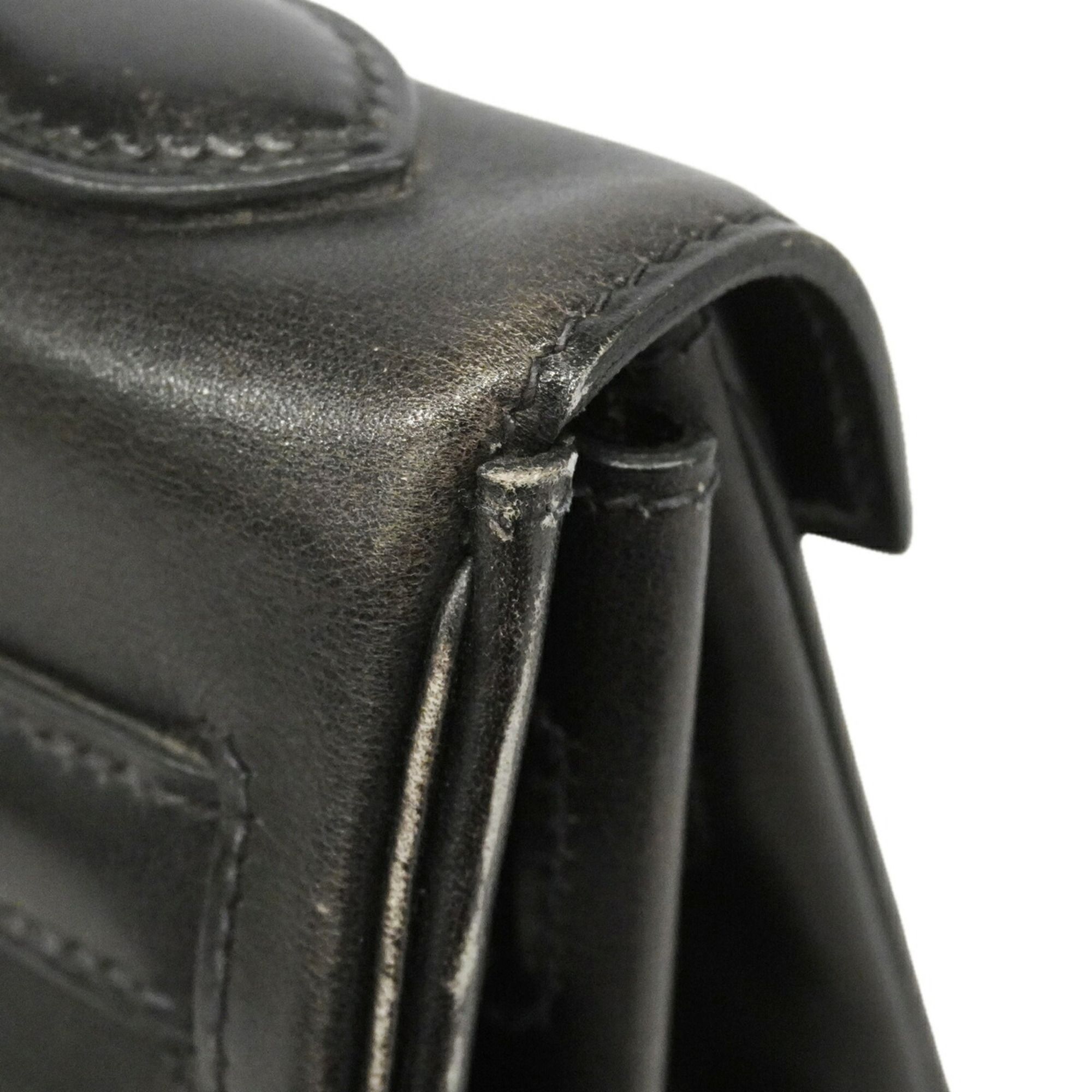 Box Calf Leather Handbag (Pre-Owned) - Hermes - Modalova