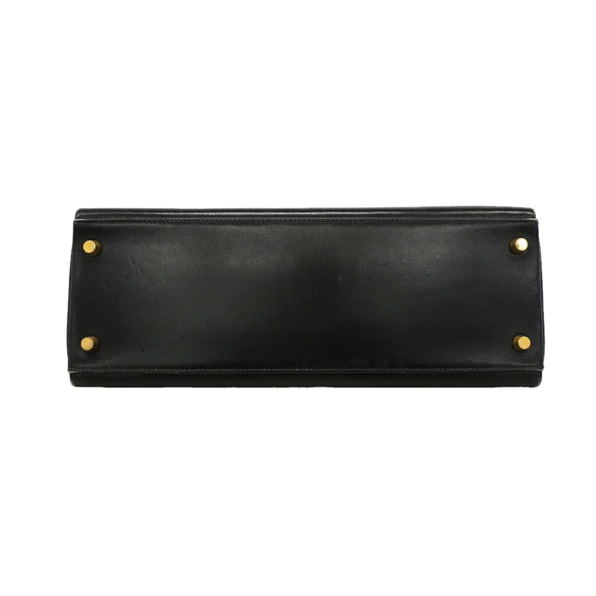 Box Calf Leather Handbag (Pre-Owned) - Hermes - Modalova