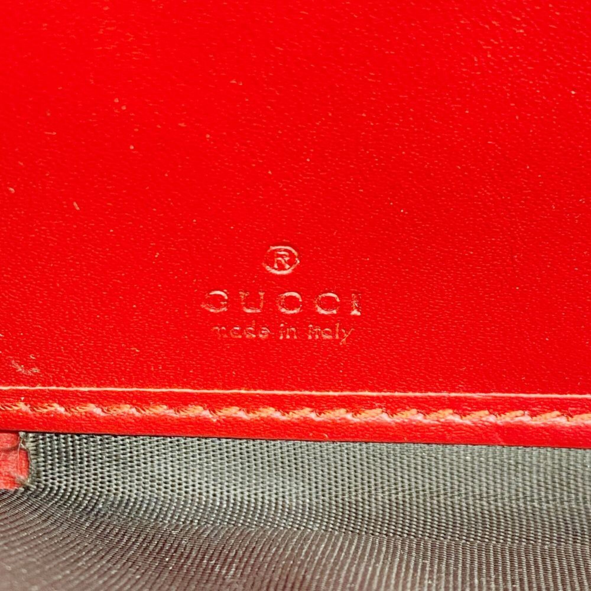 Leather Long Wallet (Bi-Fold) (Pre-Owned) - Gucci - Modalova