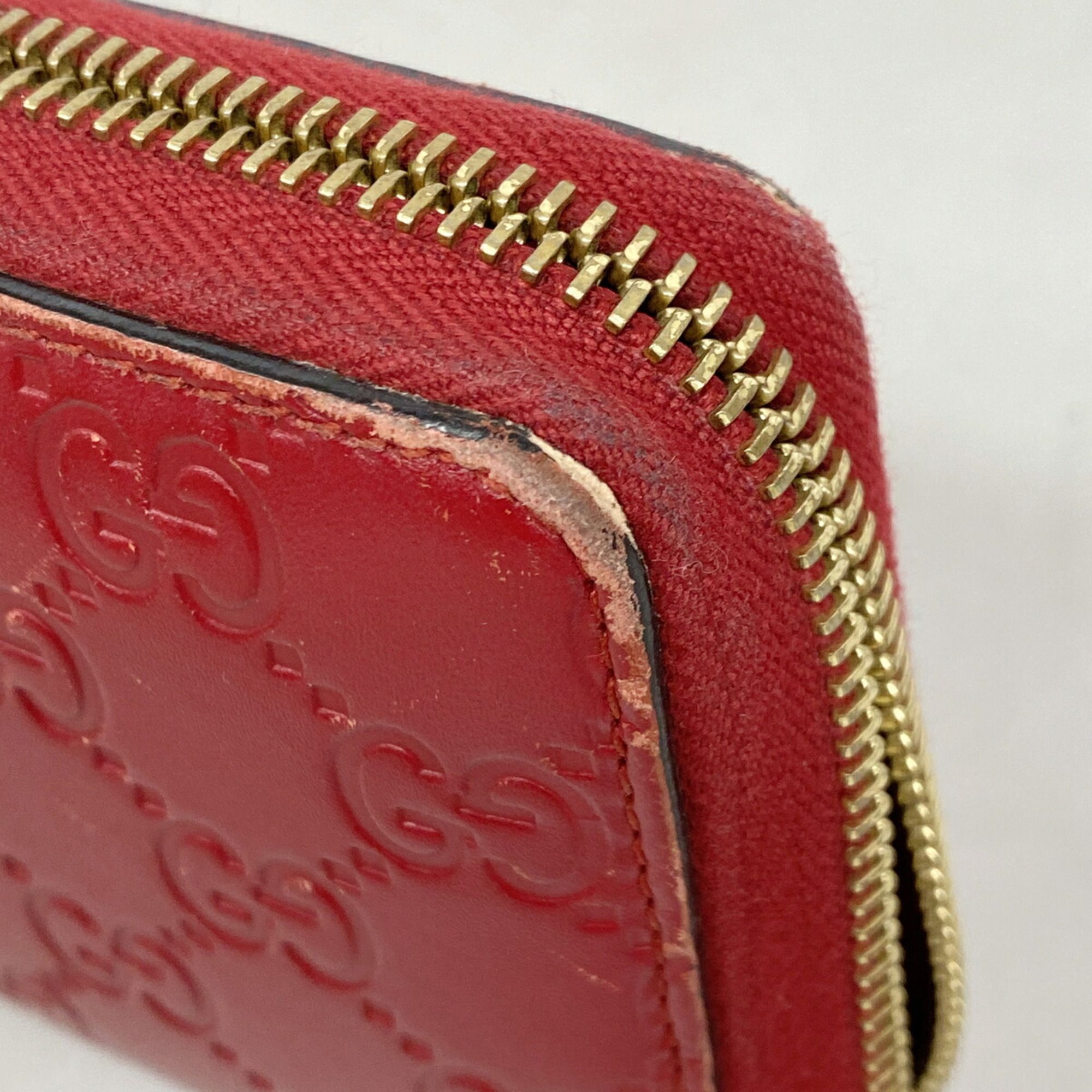 Leather Long Wallet (Bi-Fold) (Pre-Owned) - Gucci - Modalova