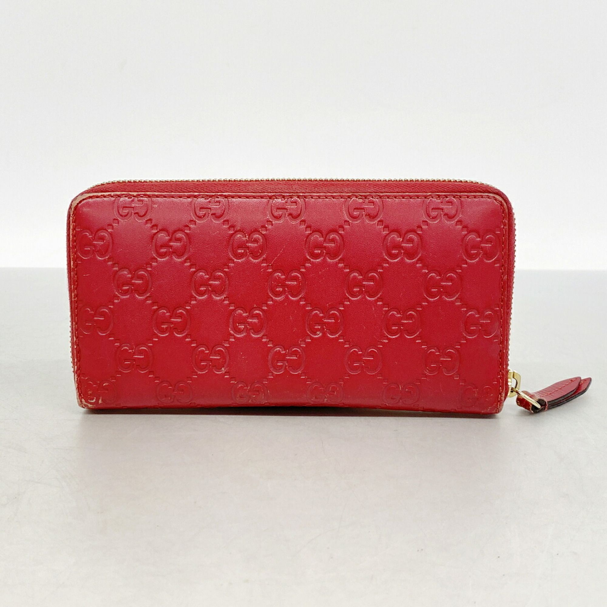 Leather Long Wallet (Bi-Fold) (Pre-Owned) - Gucci - Modalova