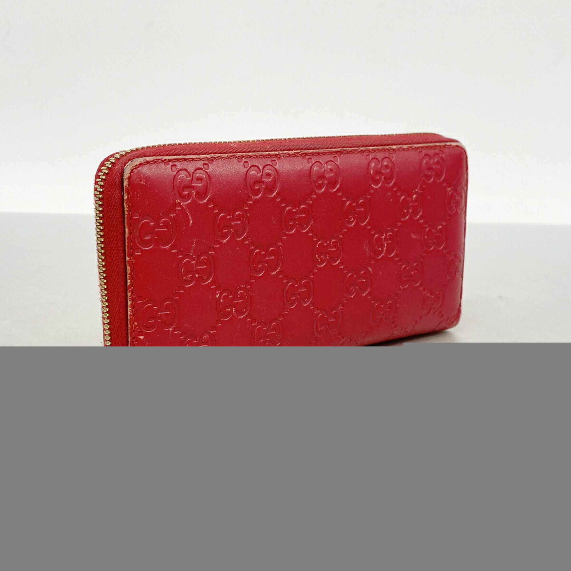 Leather Long Wallet (Bi-Fold) (Pre-Owned) - Gucci - Modalova