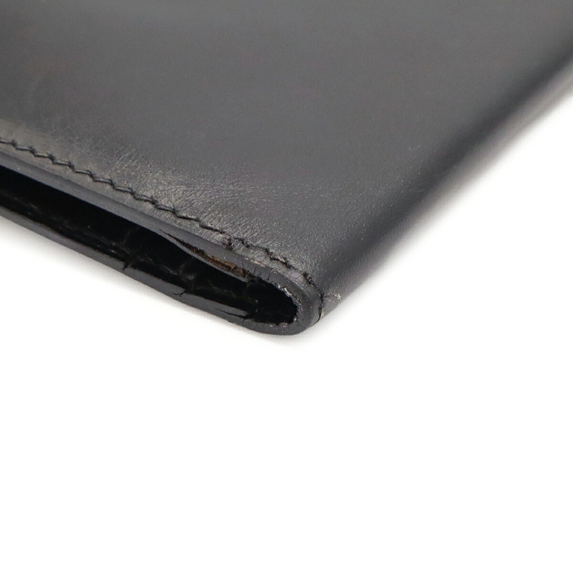 Box Calf Leather Long Wallet (Bi-Fold) (Pre-Owned) - Hermes - Modalova