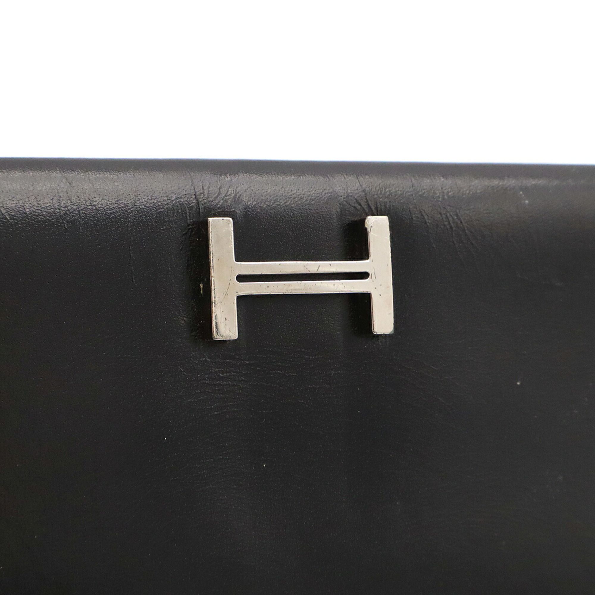 Box Calf Leather Long Wallet (Bi-Fold) (Pre-Owned) - Hermes - Modalova