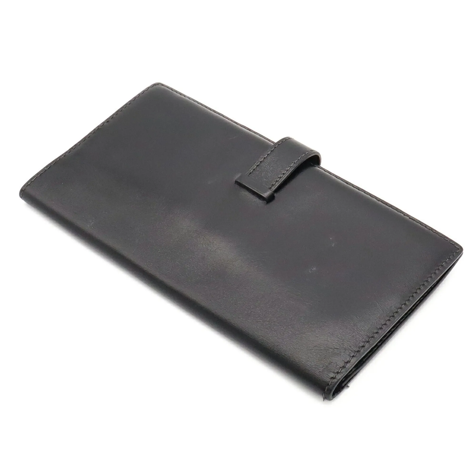 Box Calf Leather Long Wallet (Bi-Fold) (Pre-Owned) - Hermes - Modalova