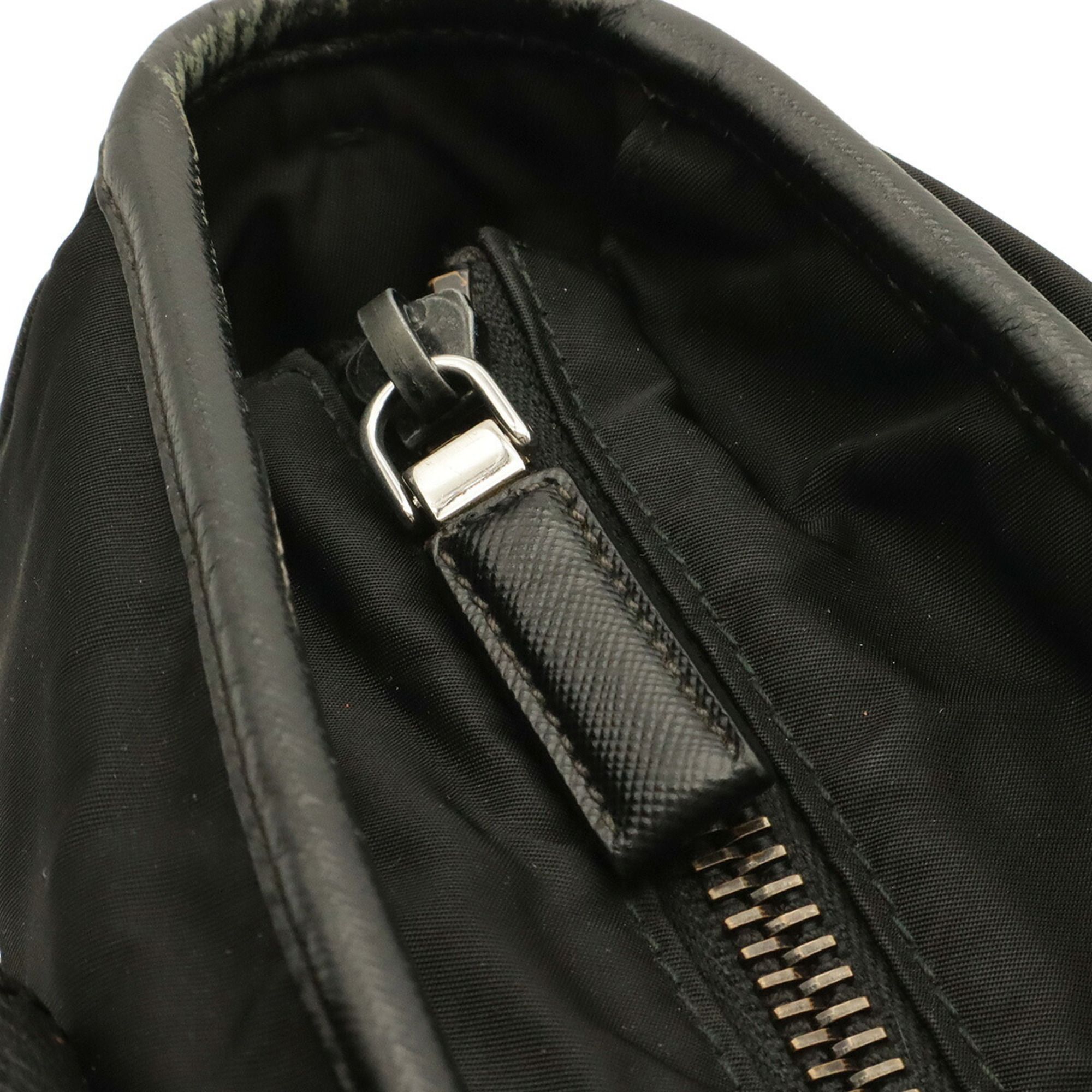 Nylon Leather Handbag Shoulder Bag Tote Bag (Pre-Owned) - Prada - Modalova