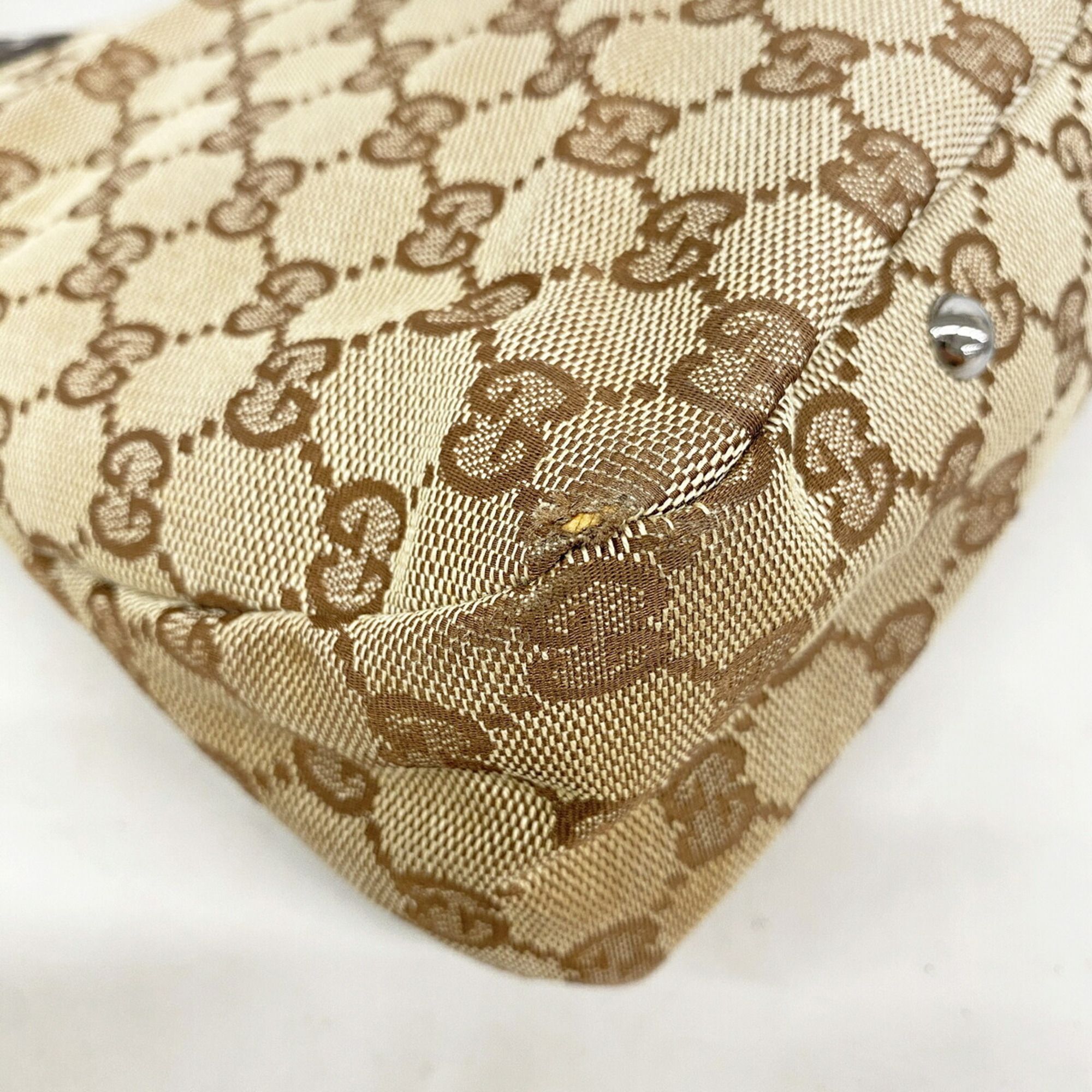 Canvas Handbag (Pre-Owned) - Gucci - Modalova