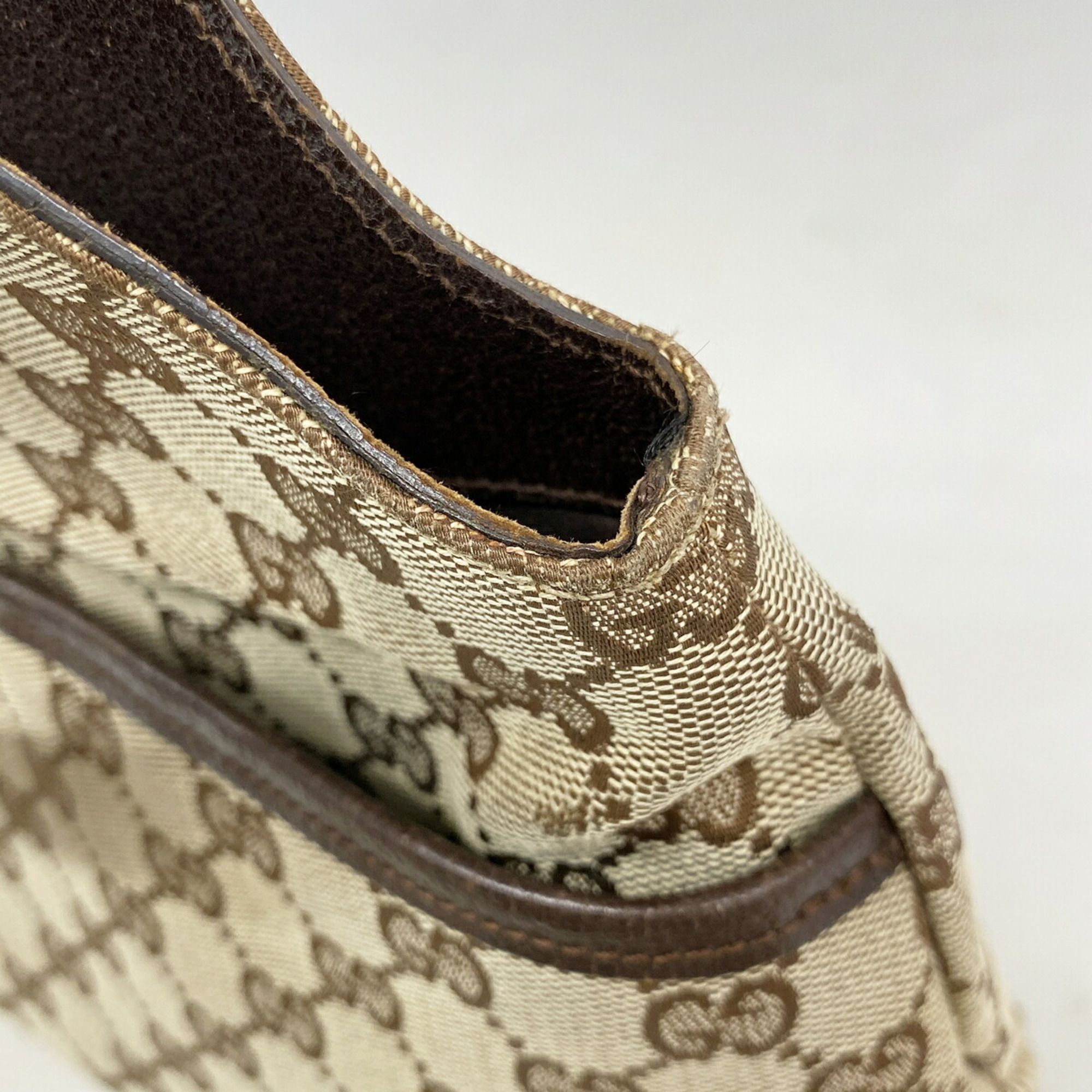 Canvas Handbag (Pre-Owned) - Gucci - Modalova