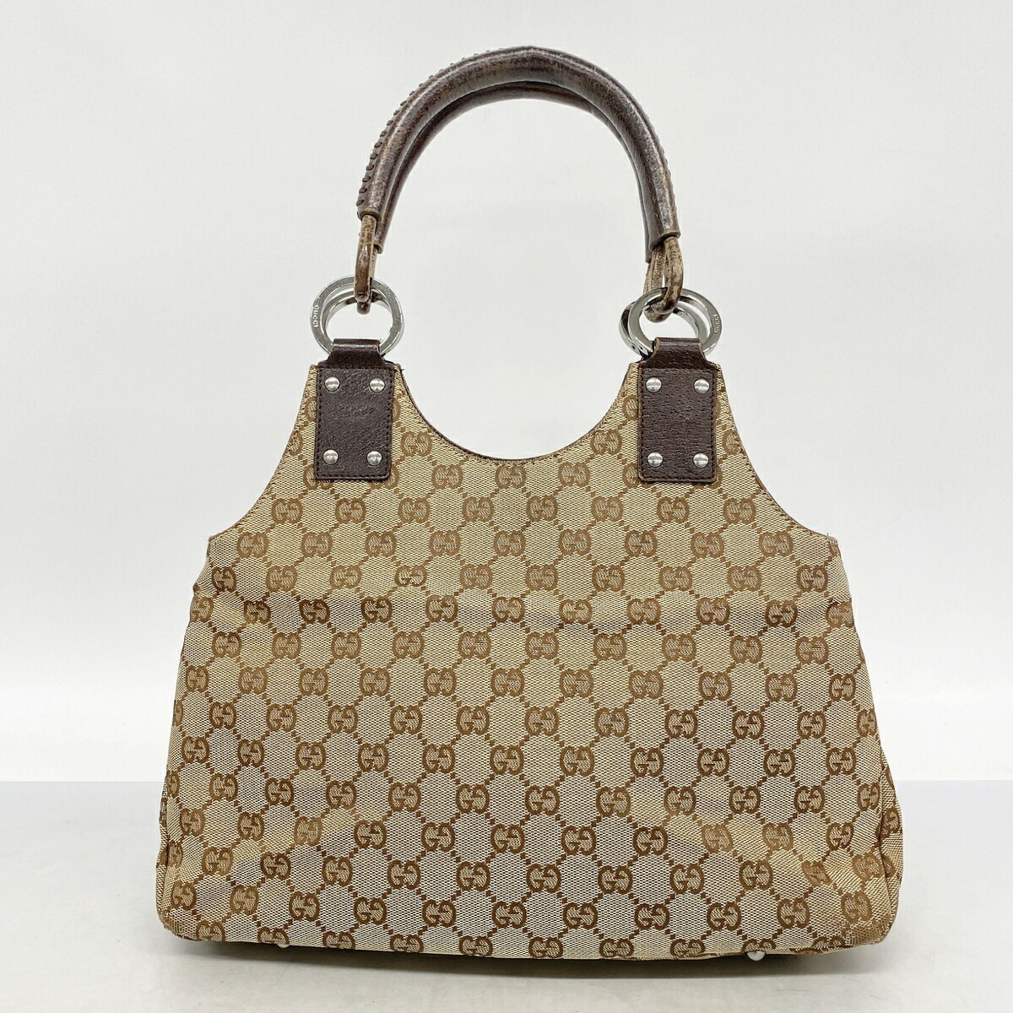 Canvas Handbag (Pre-Owned) - Gucci - Modalova