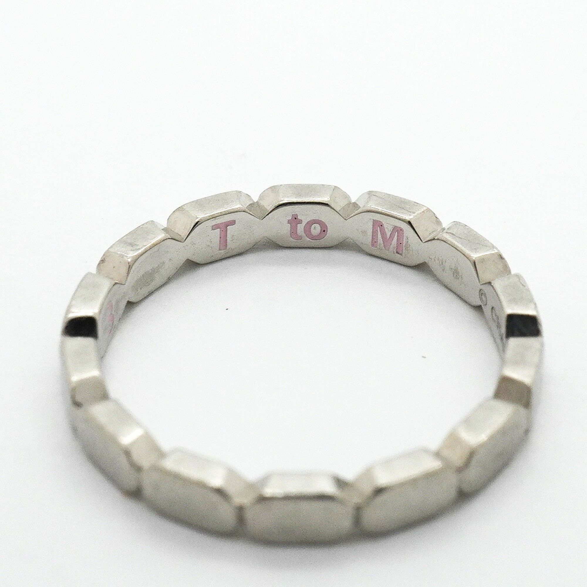 Platinum 950 Band Ring (Pre-Owned) - Chanel - Modalova