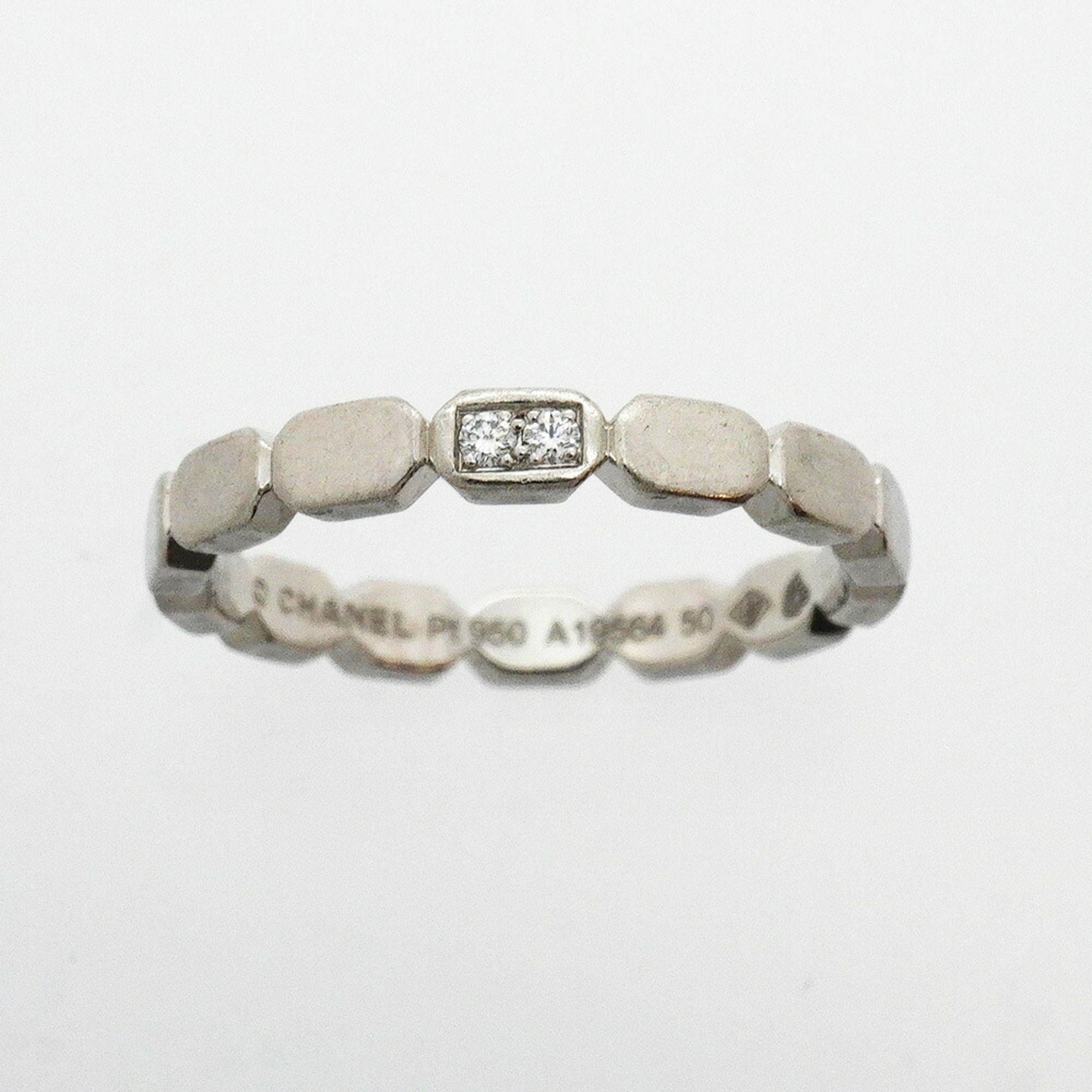 Platinum 950 Band Ring (Pre-Owned) - Chanel - Modalova