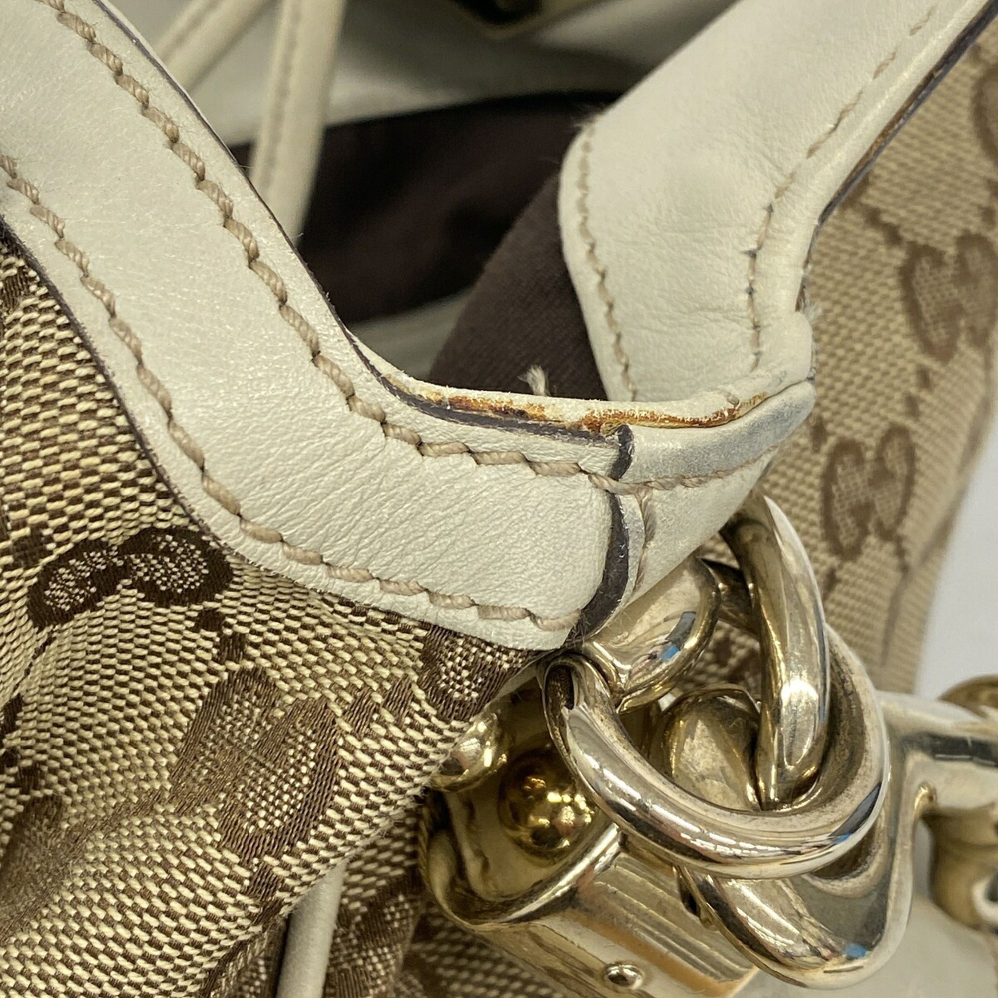 Canvas Handbag (Pre-Owned) - Gucci - Modalova