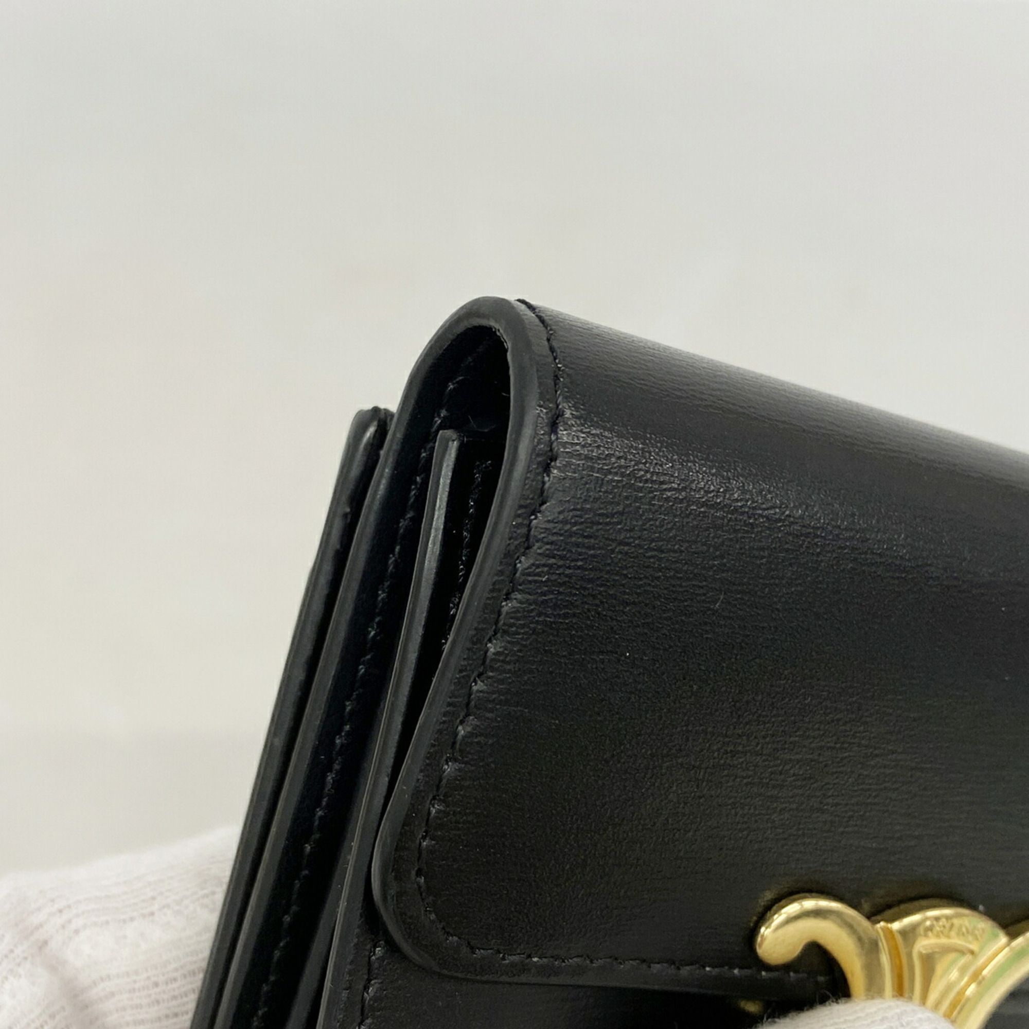 Leather Wallet (Tri-Fold) (Pre-Owned) - Celine - Modalova