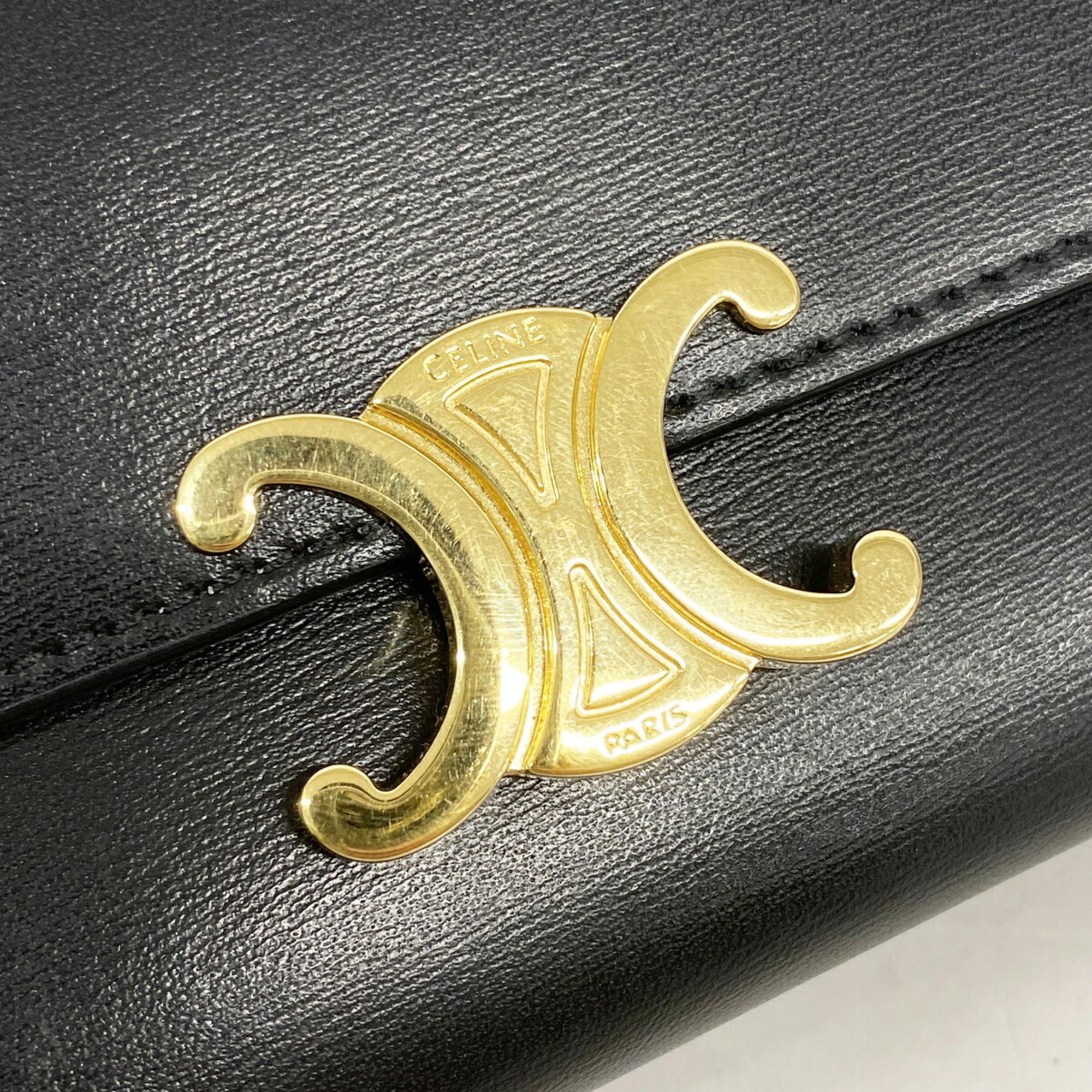 Leather Wallet (Tri-Fold) (Pre-Owned) - Celine - Modalova
