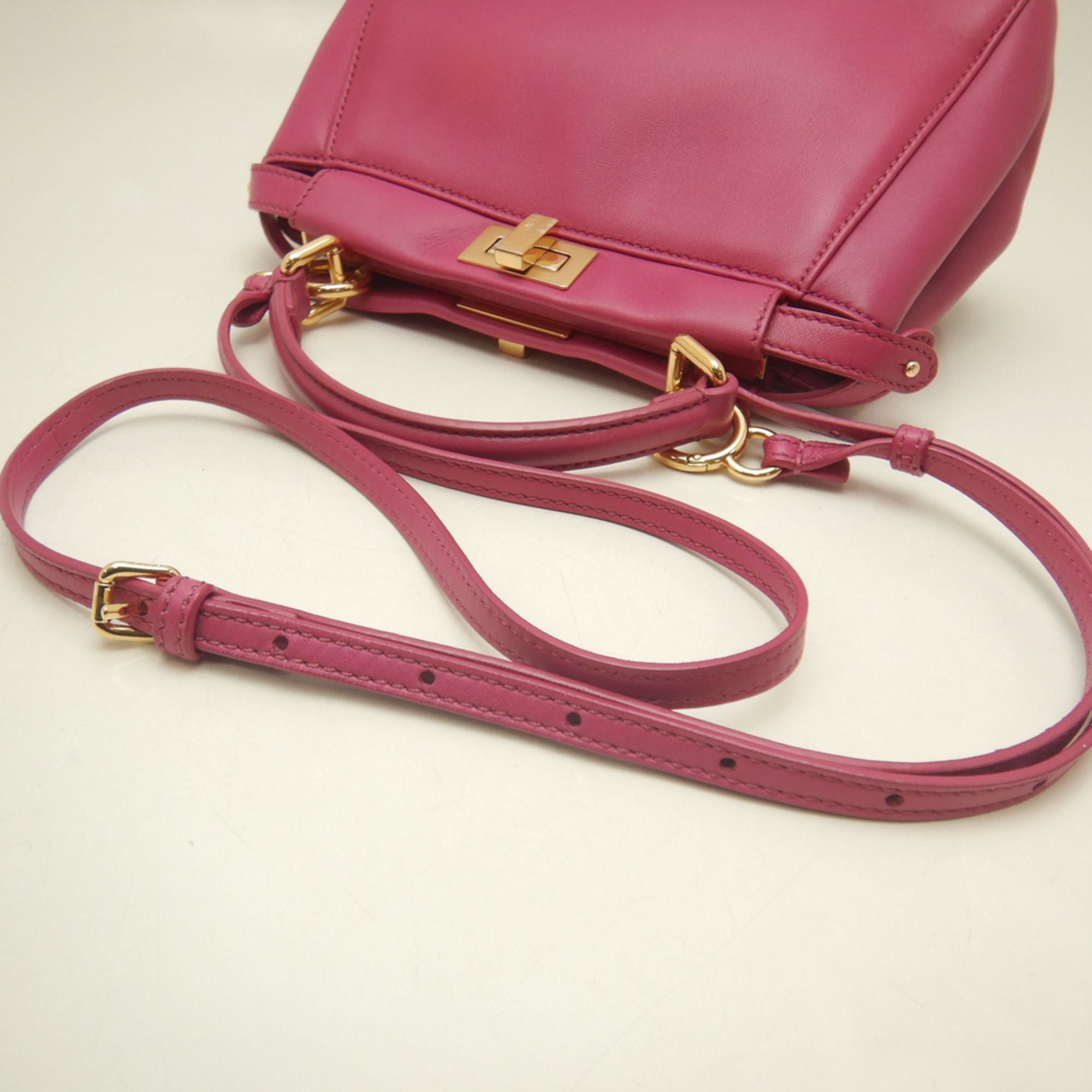 Leather Handbag (Pre-Owned) - Fendi - Modalova