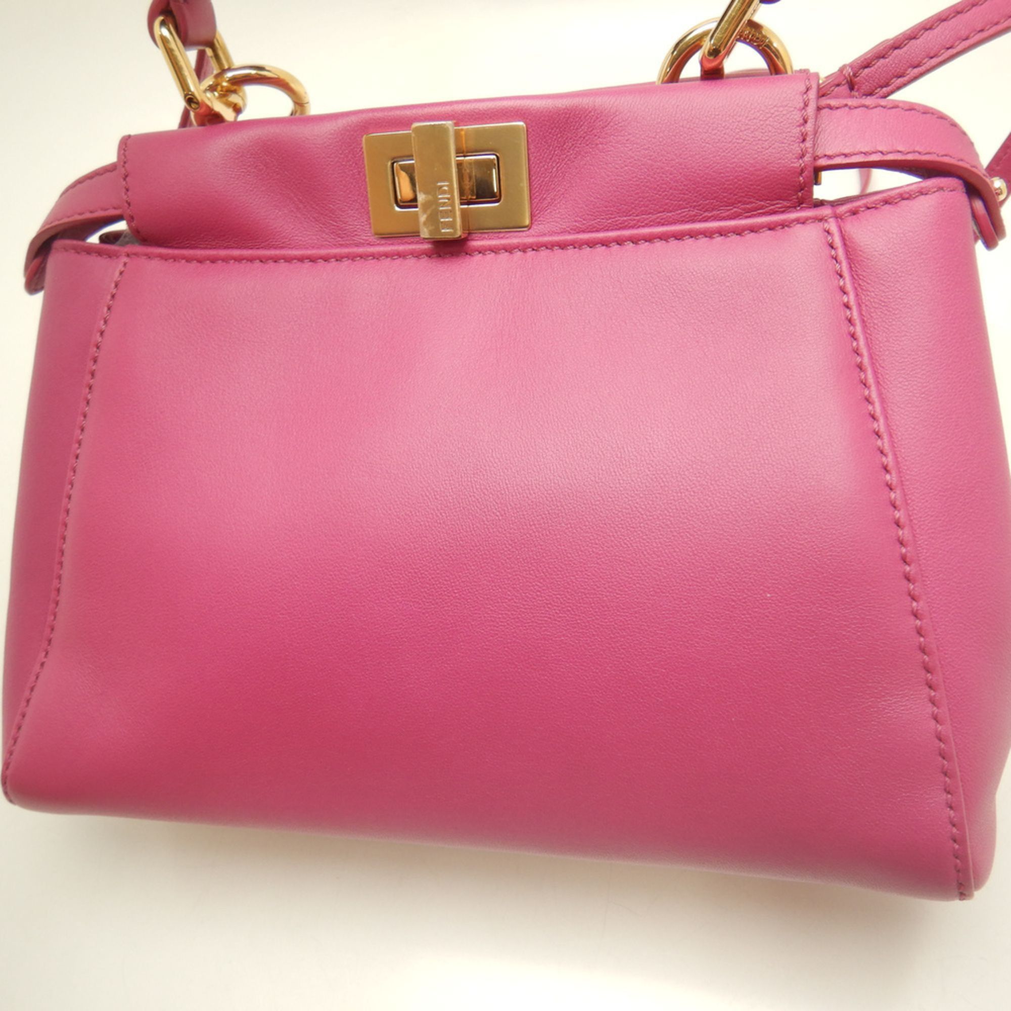 Leather Handbag (Pre-Owned) - Fendi - Modalova