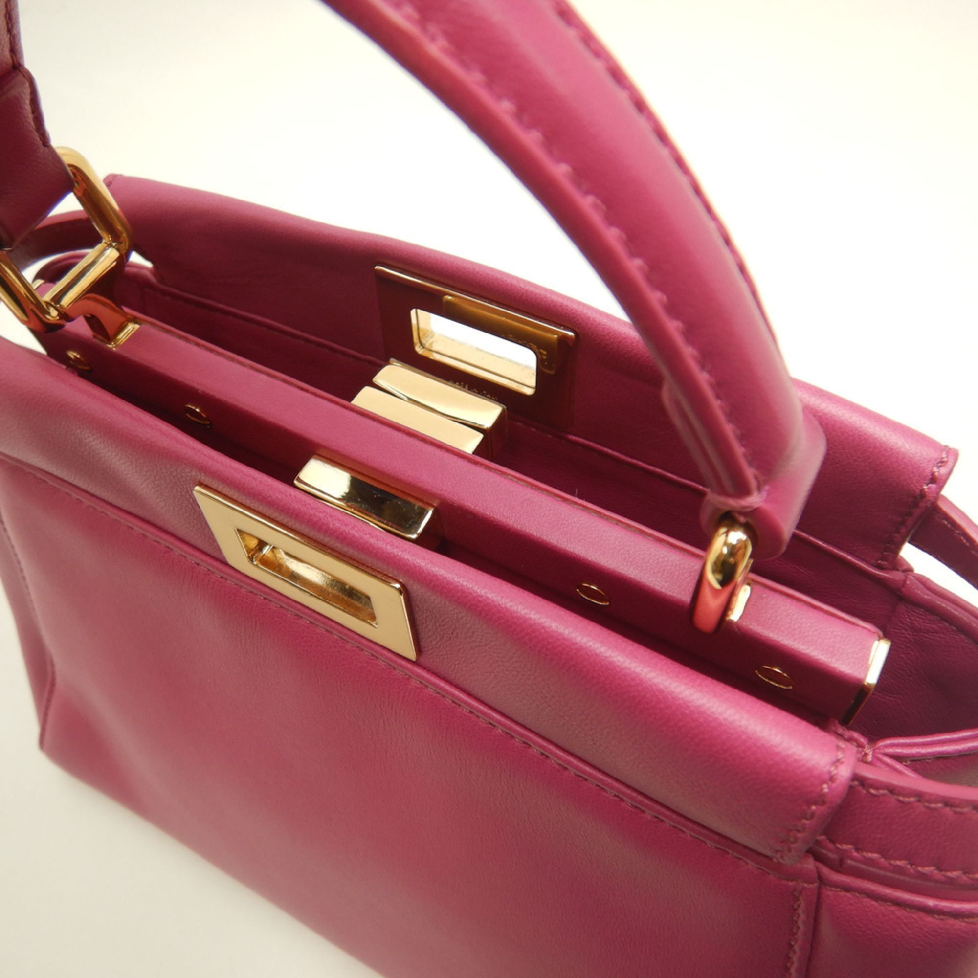 Leather Handbag (Pre-Owned) - Fendi - Modalova
