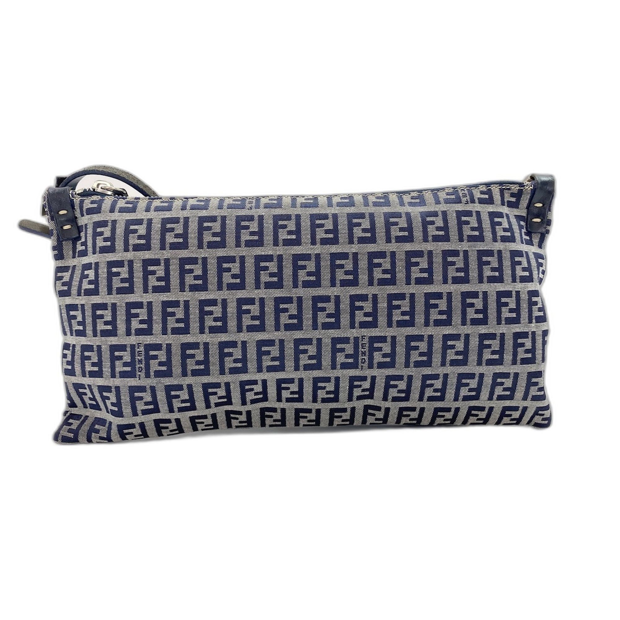 Fendi Navy Shoulder Bag (Pre-Owned) - Fendi - Modalova