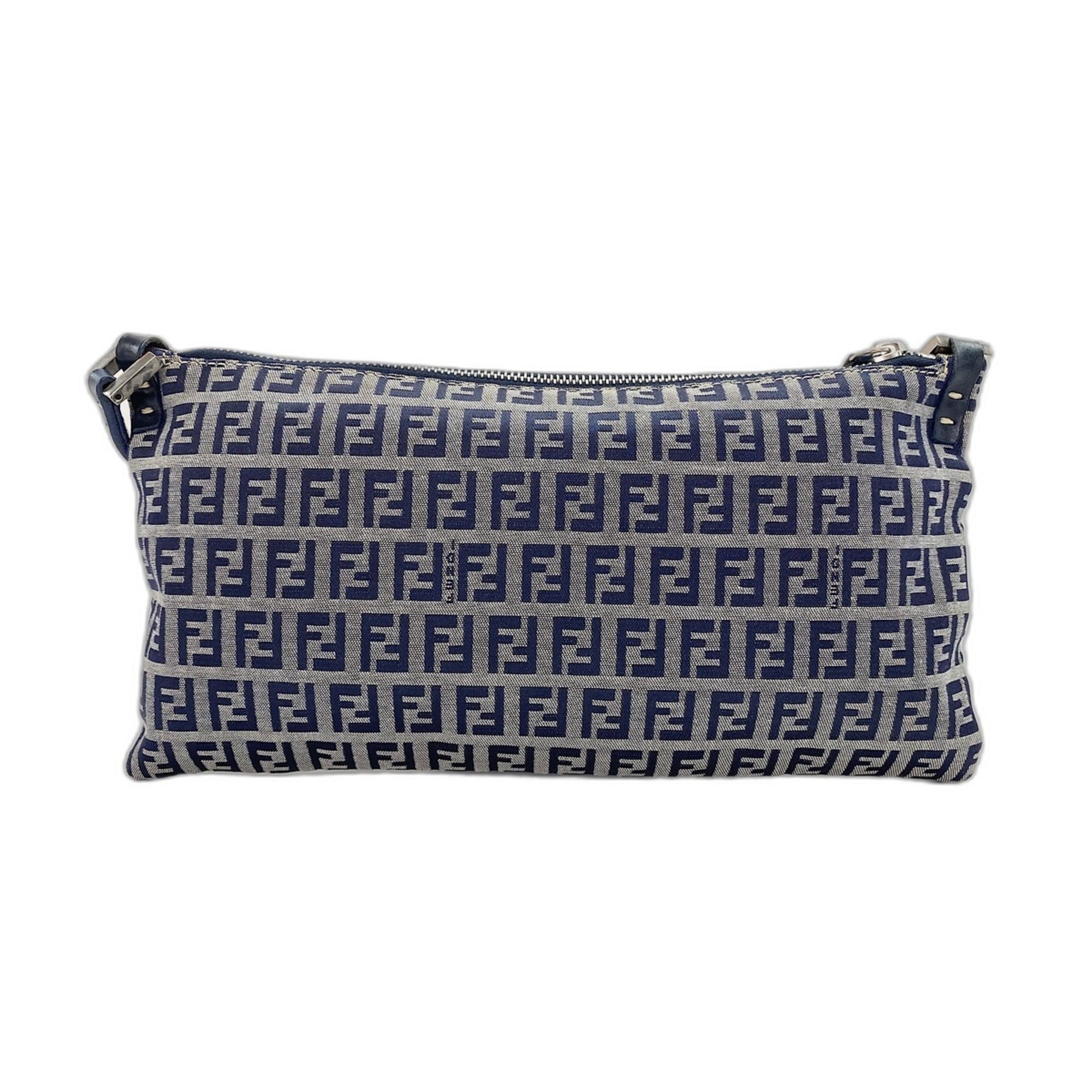 Fendi Navy Shoulder Bag (Pre-Owned) - Fendi - Modalova