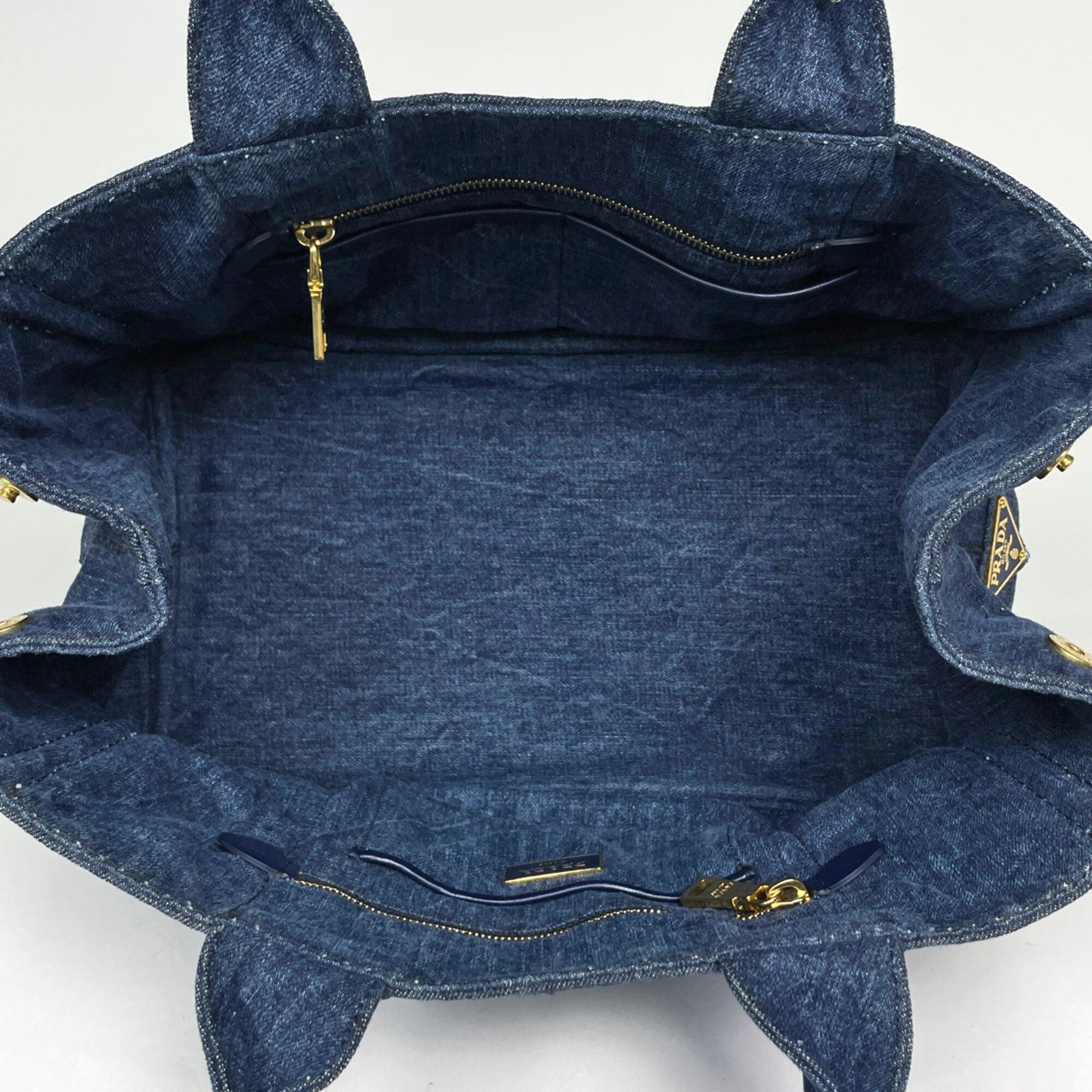Denim Tote Bag (Pre-Owned) - Prada - Modalova