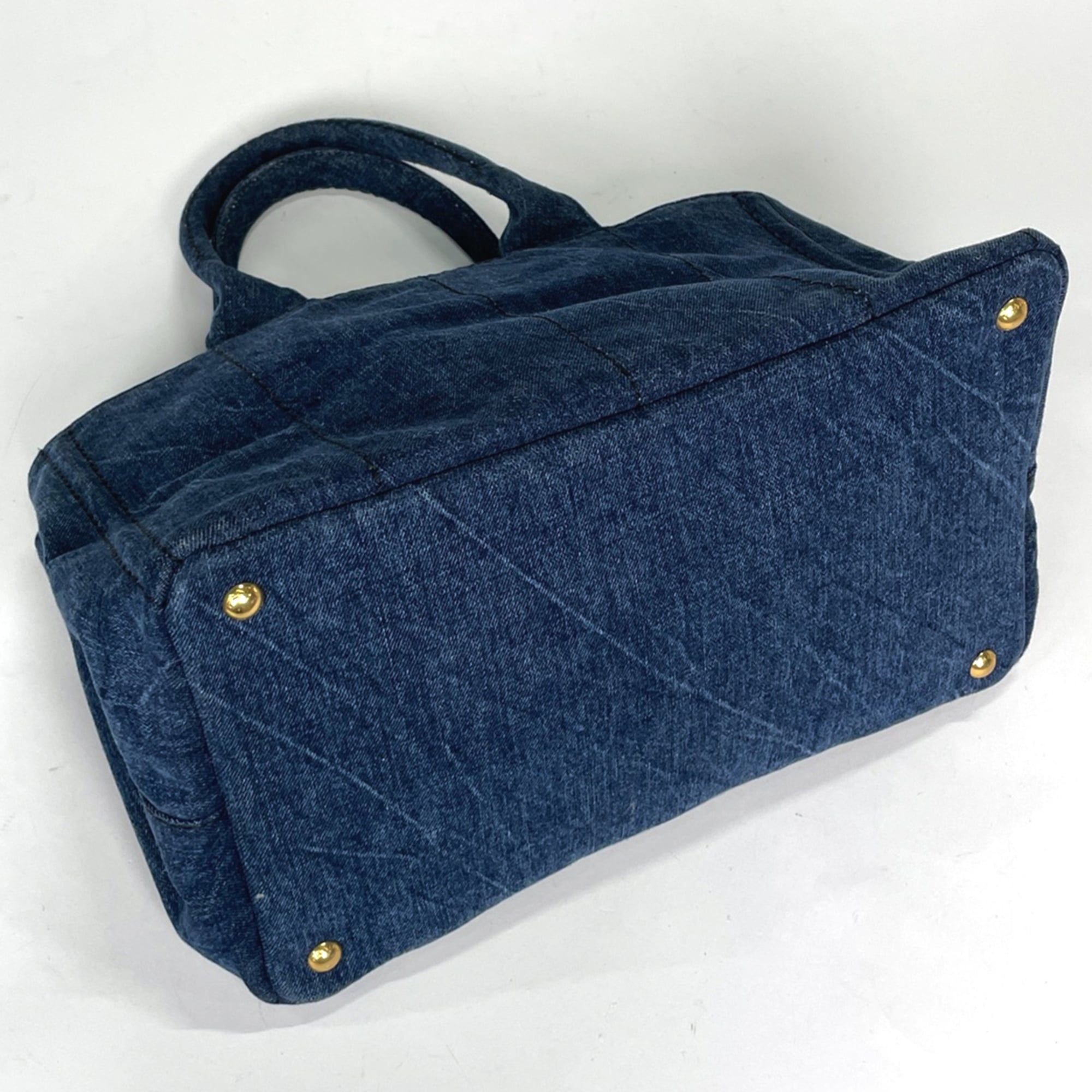Denim Tote Bag (Pre-Owned) - Prada - Modalova
