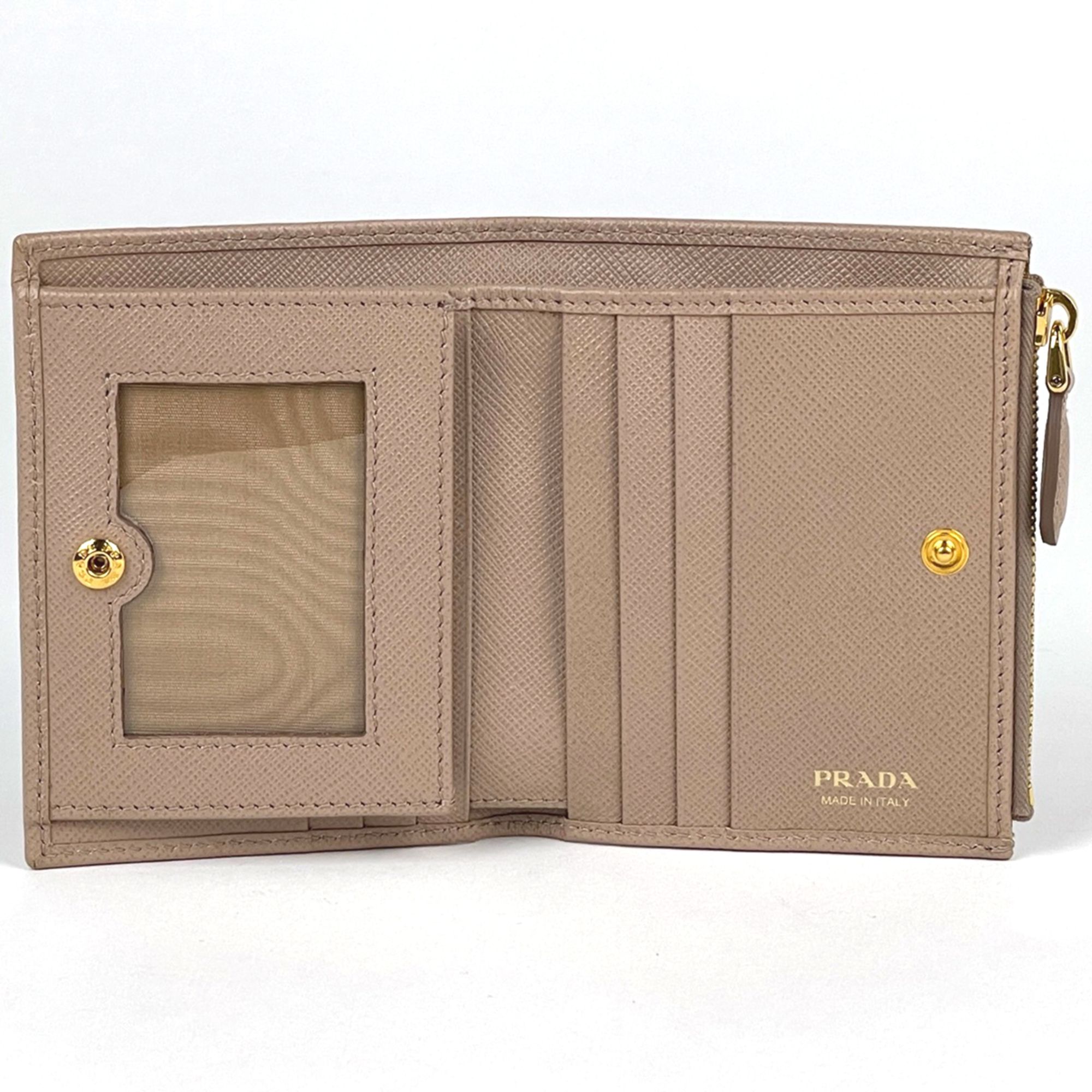 Saffiano Lux Wallet (Bi-Fold) (Pre-Owned) - Prada - Modalova