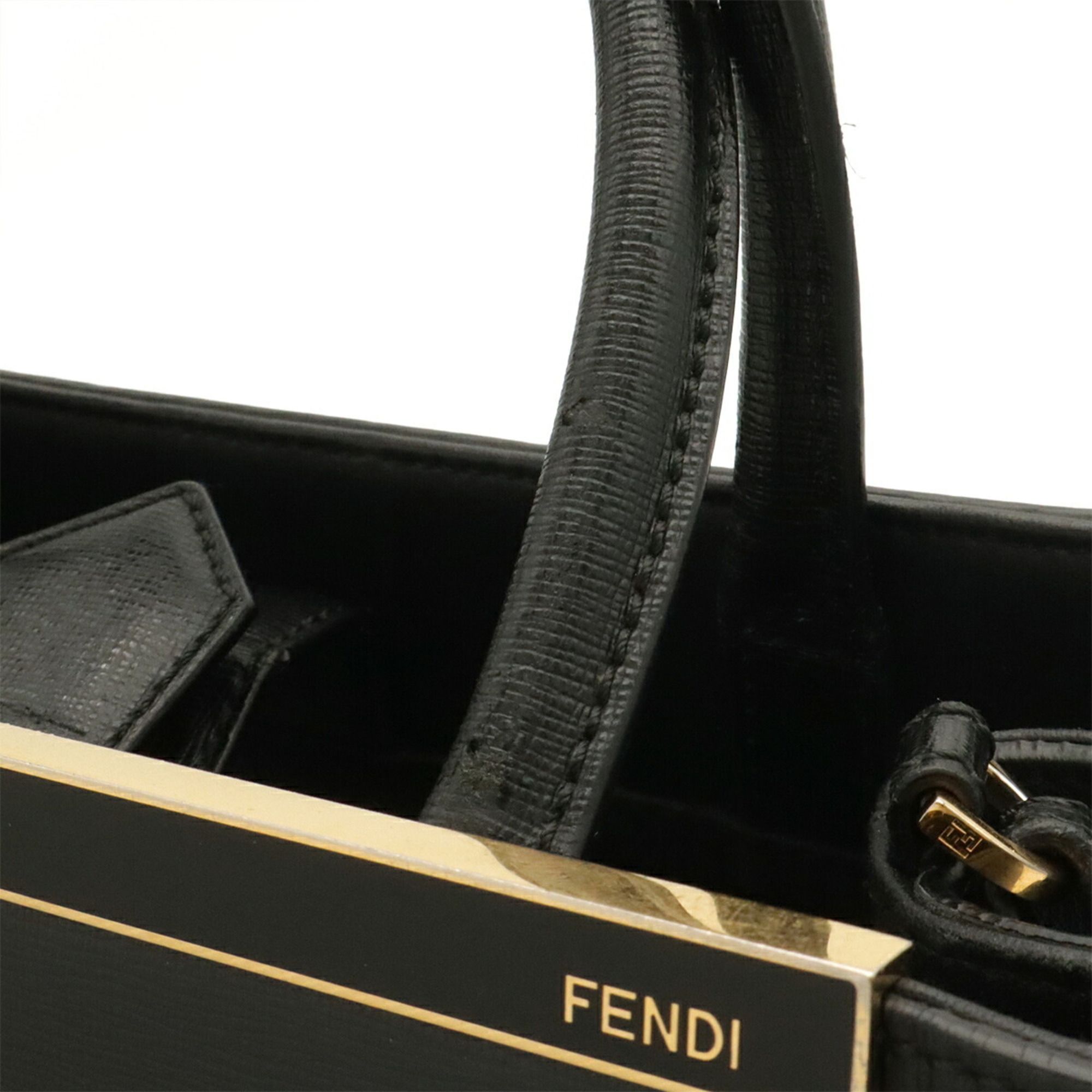 Leather Handbag Shoulder Bag Tote Bag (Pre-Owned) - Fendi - Modalova