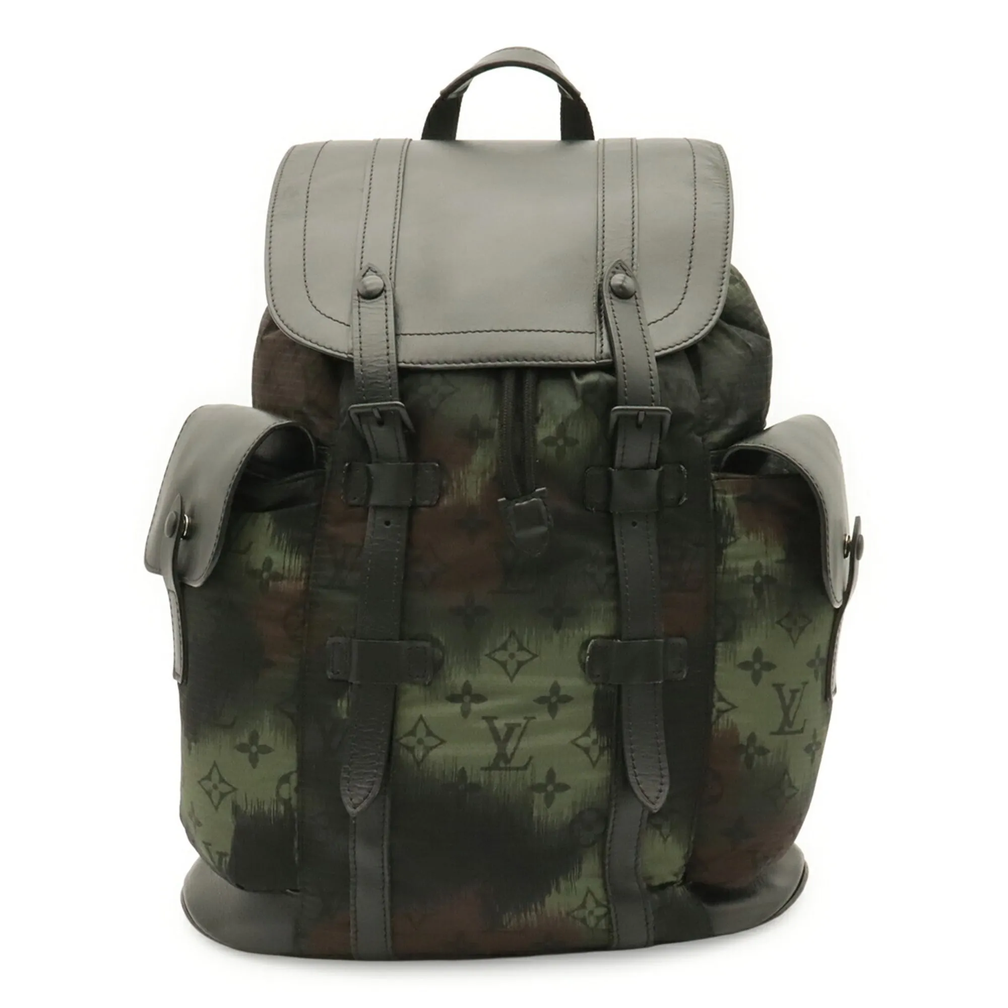 Nylon Leather Backpack (Pre-Owned) - Louis Vuitton - Modalova