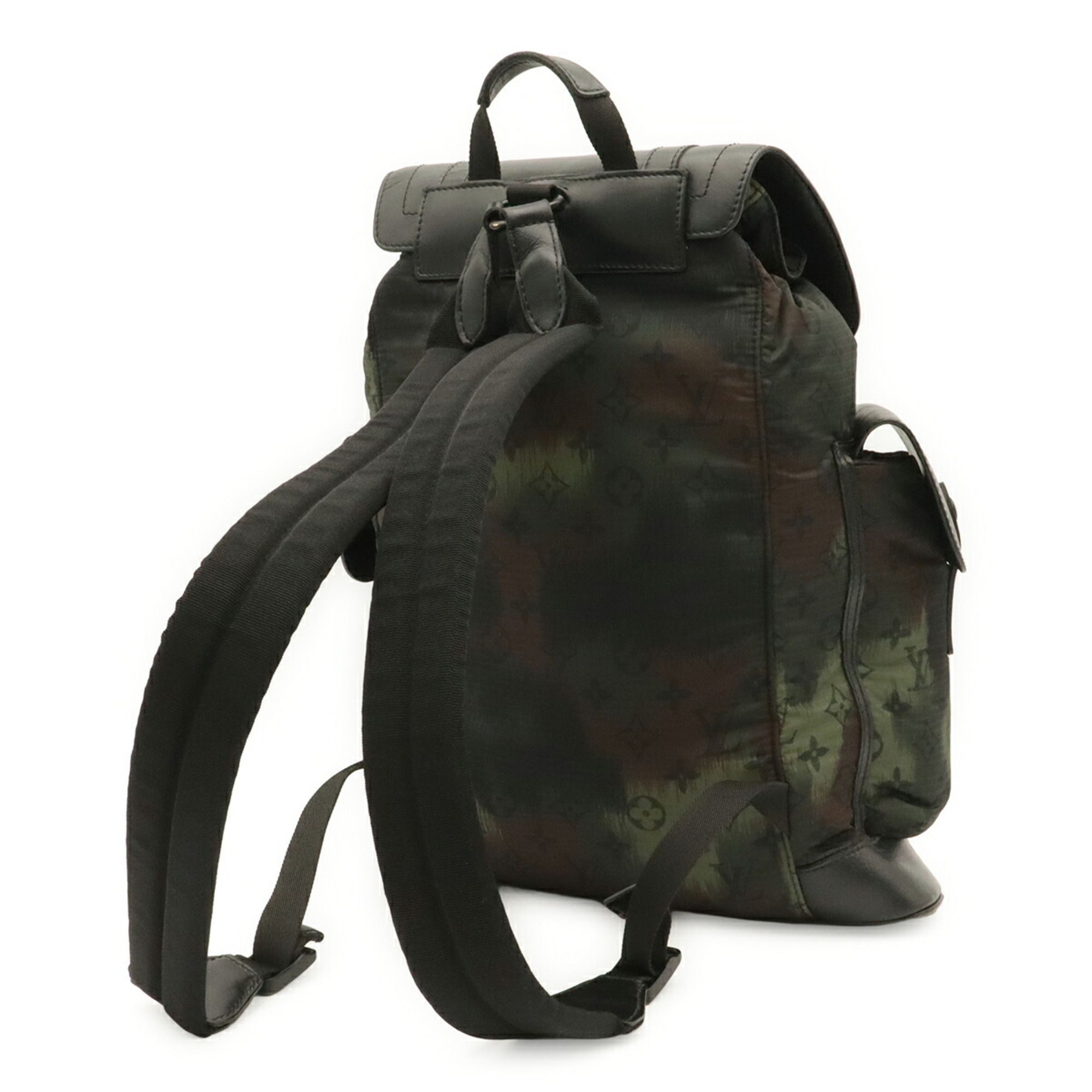 Nylon Leather Backpack (Pre-Owned) - Louis Vuitton - Modalova
