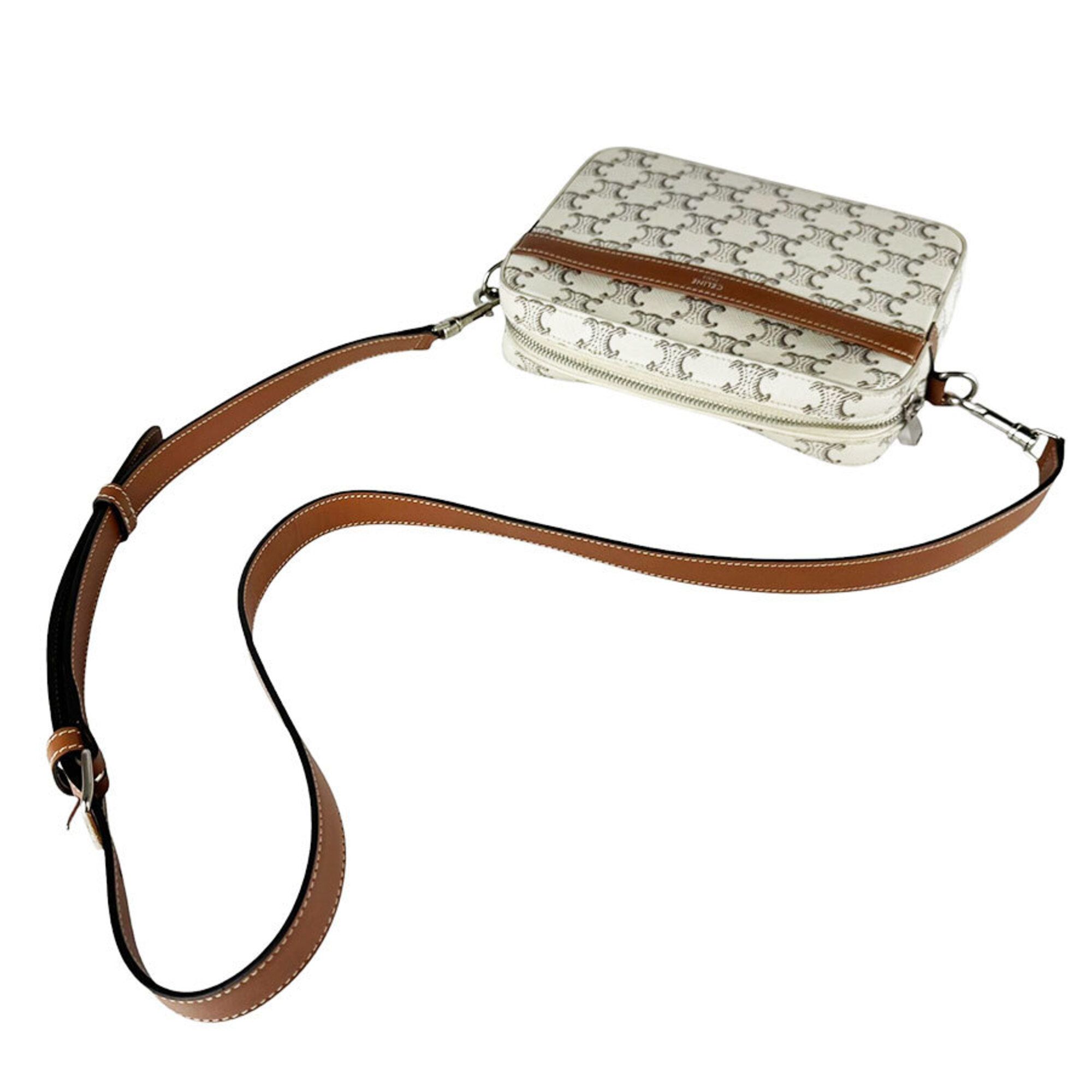 Coated Canvas Leather Shoulder Bag (Pre-Owned) - Celine - Modalova