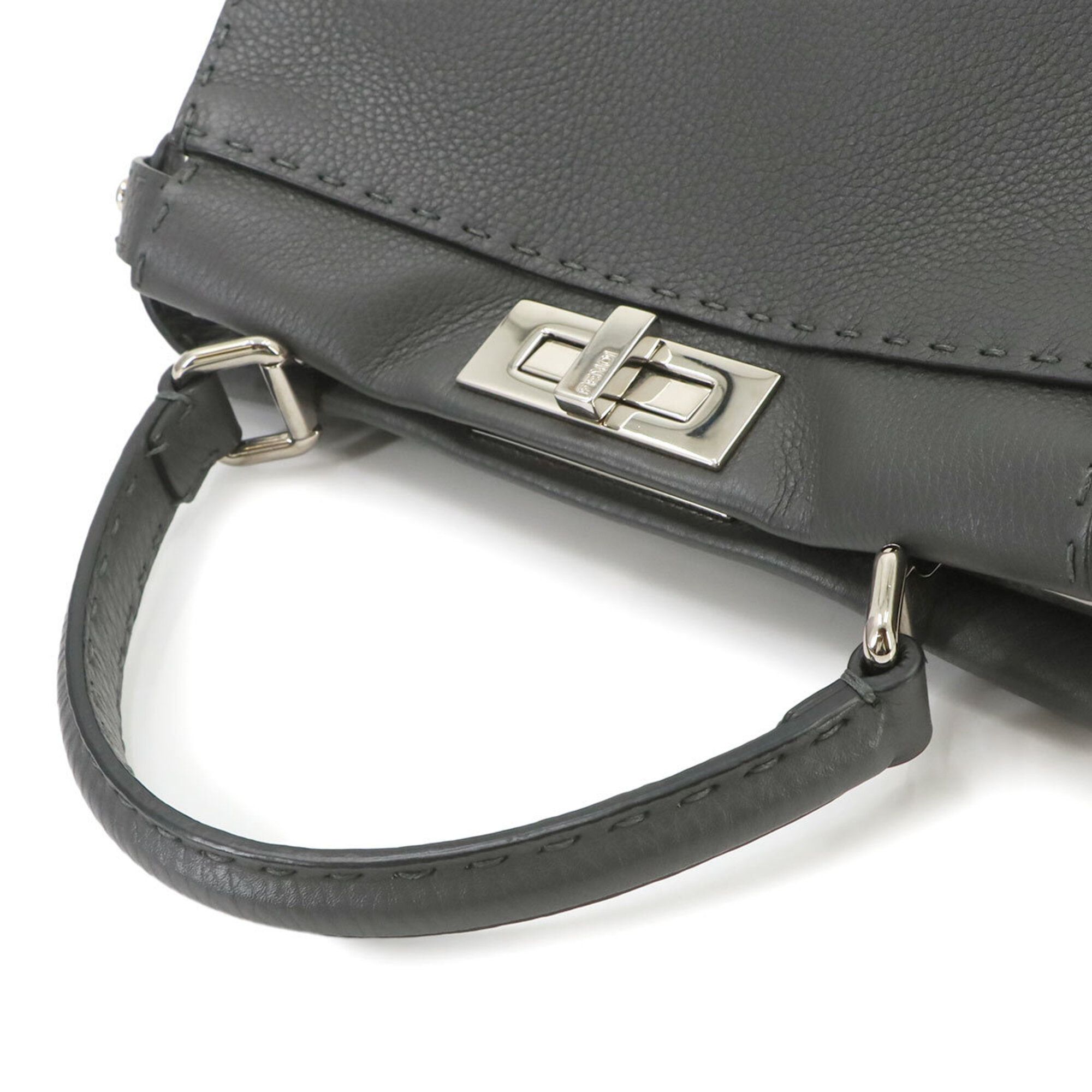 Leather Handbag (Pre-Owned) - Fendi - Modalova