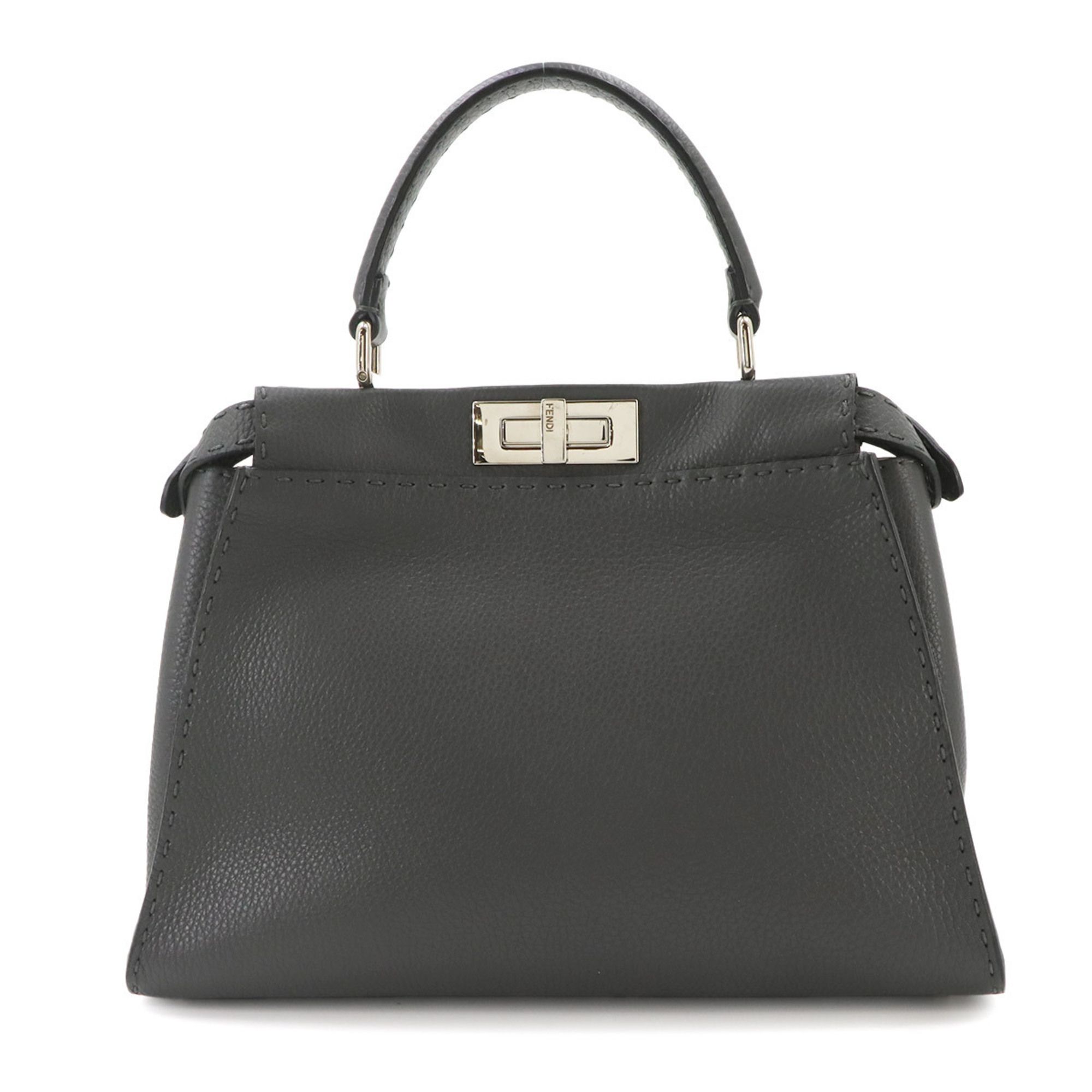 Leather Handbag (Pre-Owned) - Fendi - Modalova