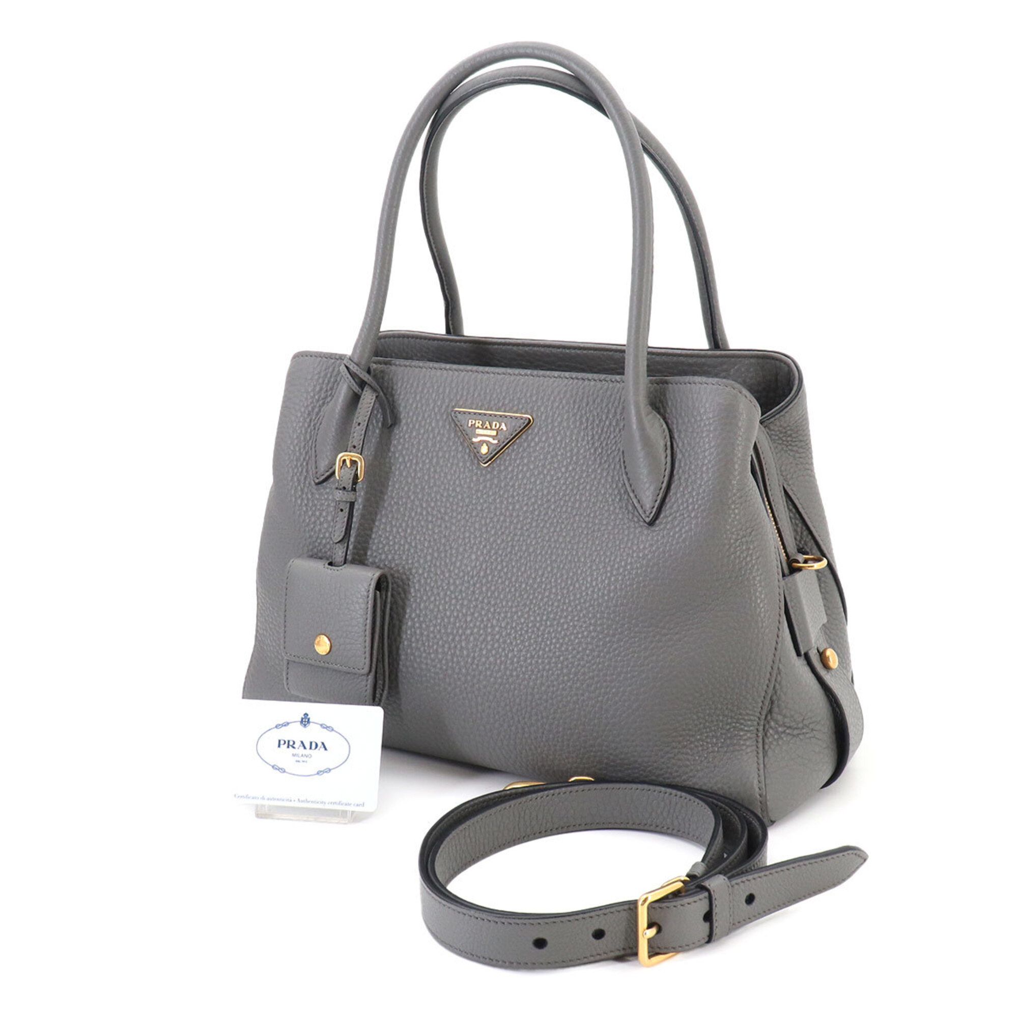 Leather Handbag Shoulder Bag (Pre-Owned) - Prada - Modalova