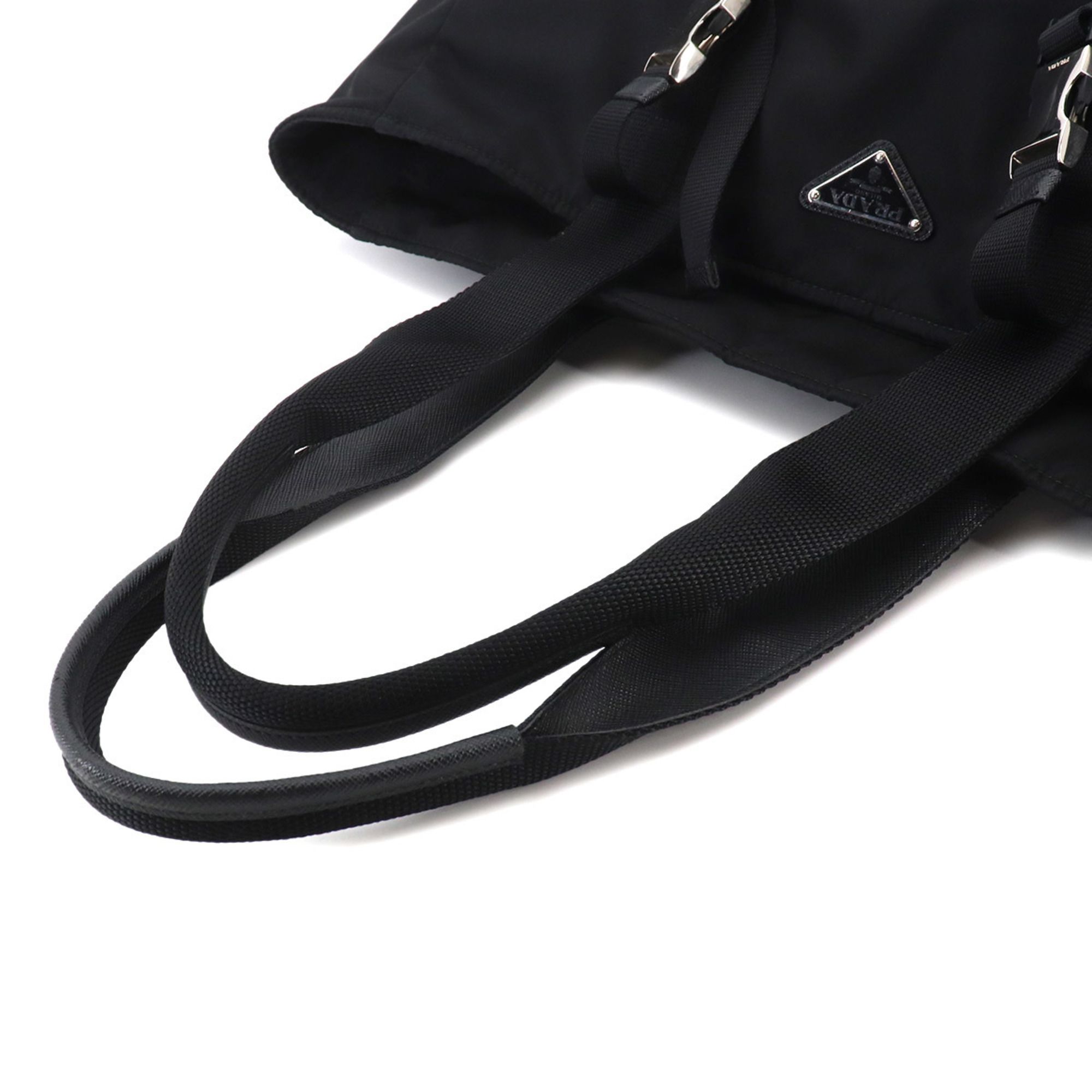 Nylon Saffiano Triangle Handbag Tote Bag (Pre-Owned) - Prada - Modalova