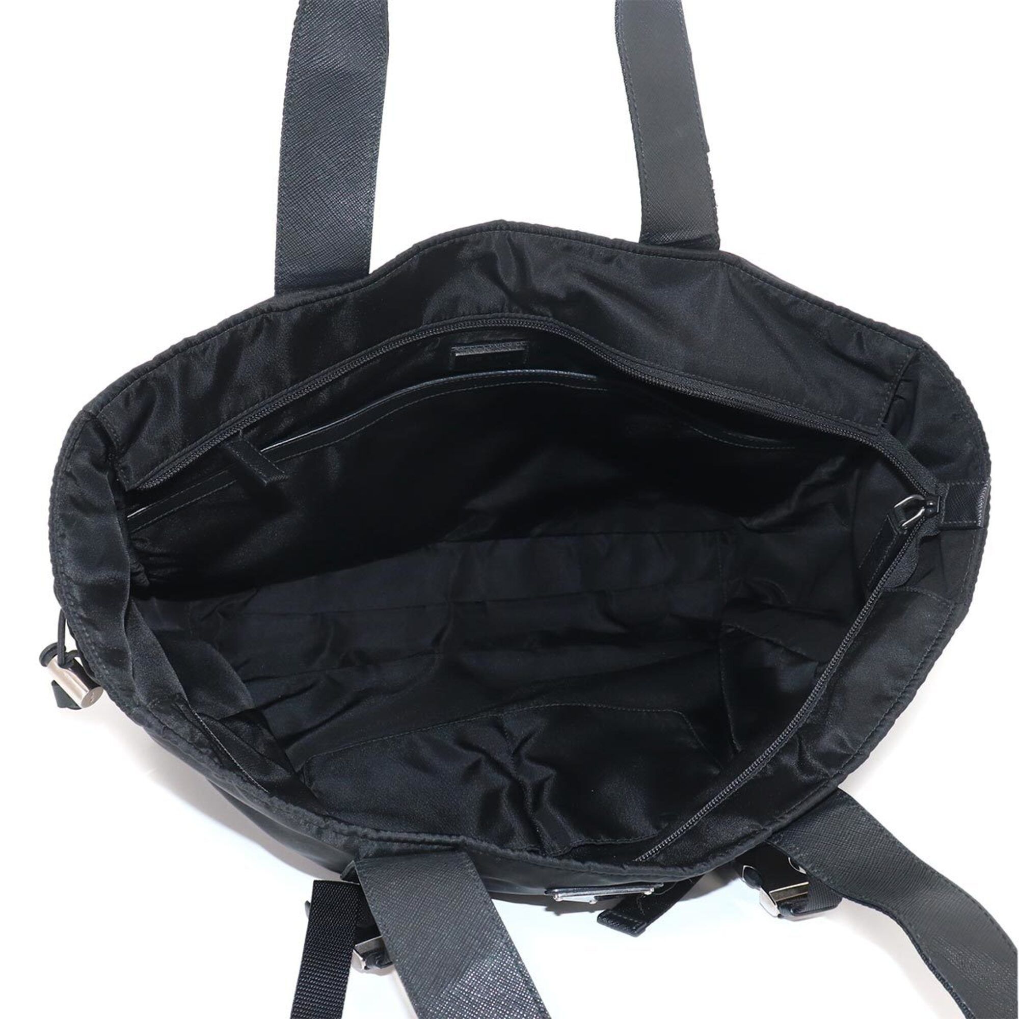 Nylon Saffiano Triangle Handbag Tote Bag (Pre-Owned) - Prada - Modalova