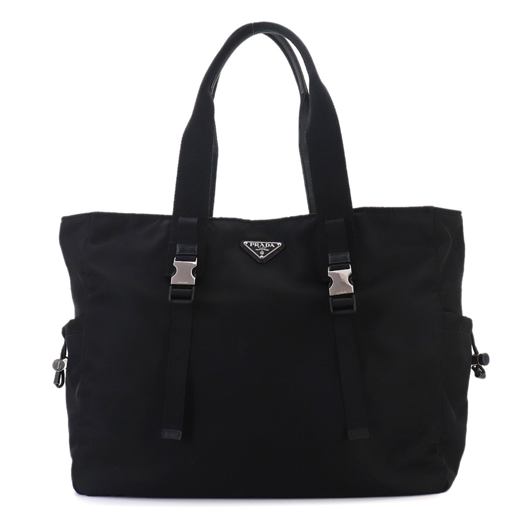 Nylon Saffiano Triangle Handbag Tote Bag (Pre-Owned) - Prada - Modalova