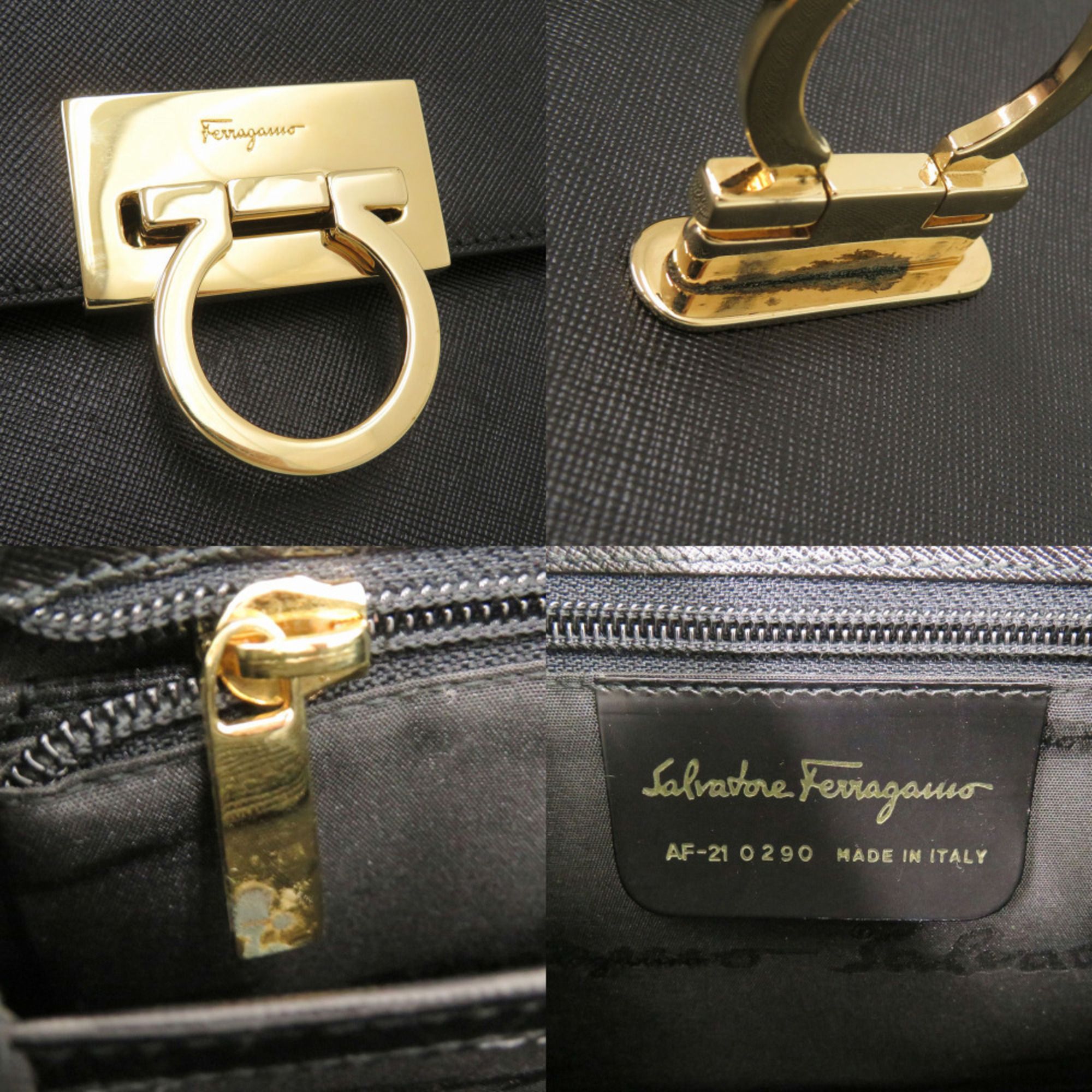 Leather Handbag (Pre-Owned) - Salvatore Ferragamo - Modalova