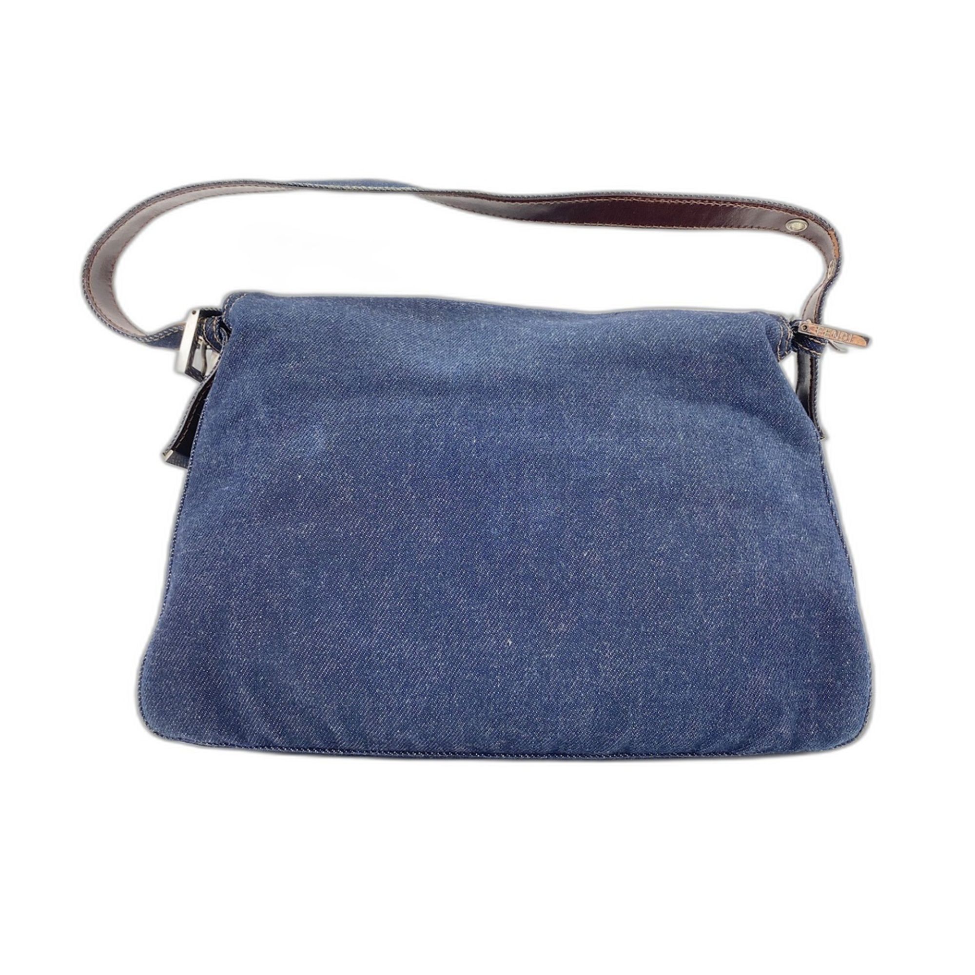 Fendi Navy Shoulder Bag (Pre-Owned) - Fendi - Modalova