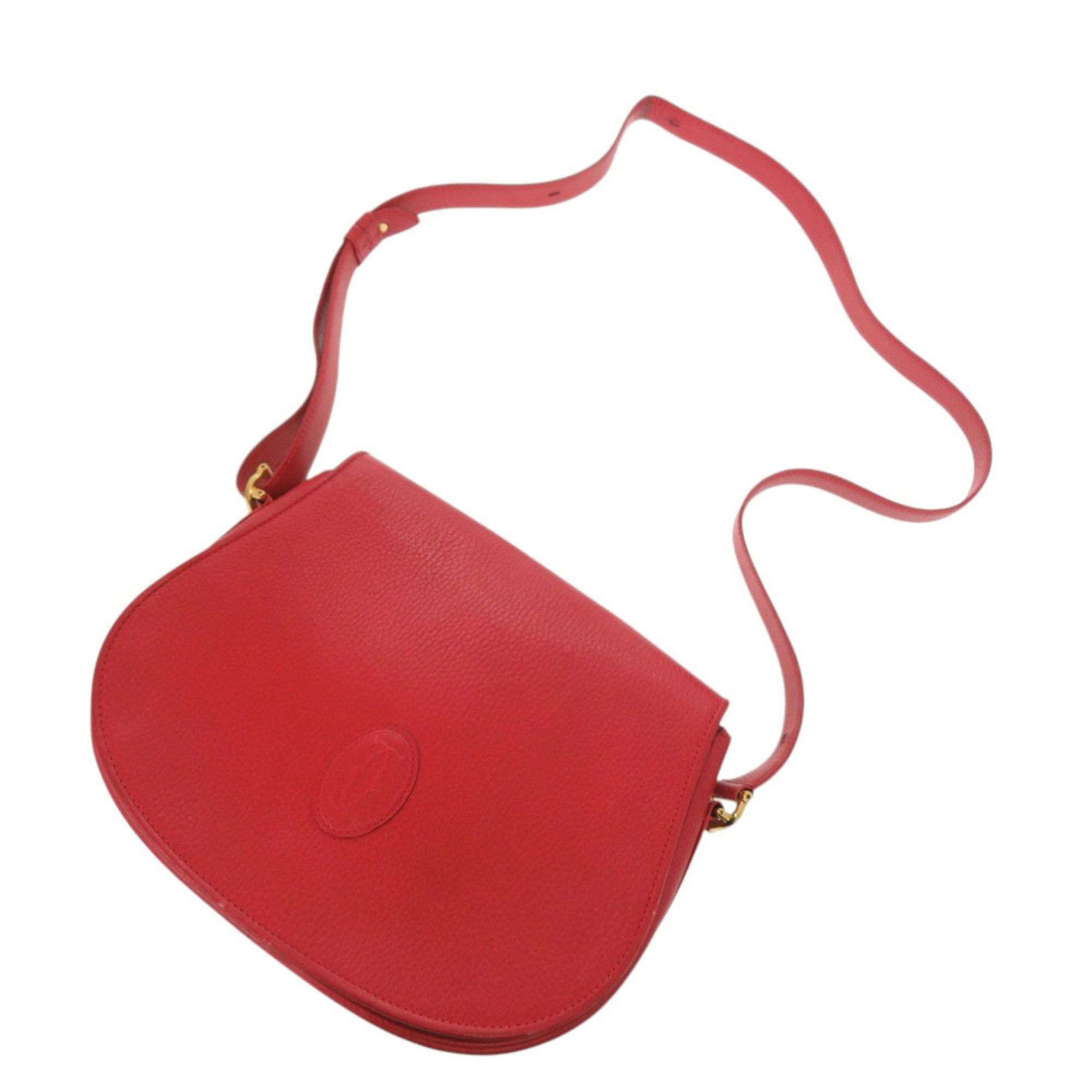 Leather Shoulder Bag (Pre-Owned) - Cartier - Modalova