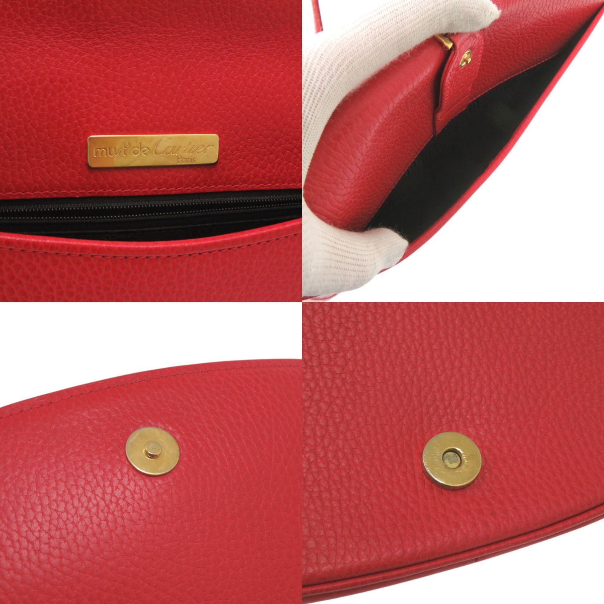 Leather Shoulder Bag (Pre-Owned) - Cartier - Modalova