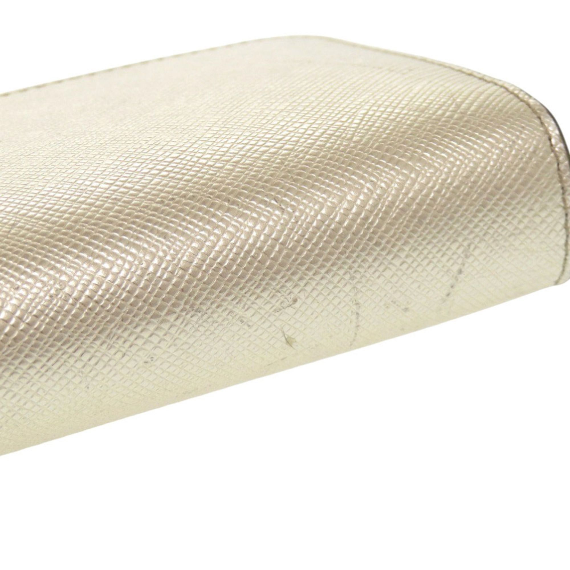 Leather Long Wallet (Bi-Fold) (Pre-Owned) - Prada - Modalova