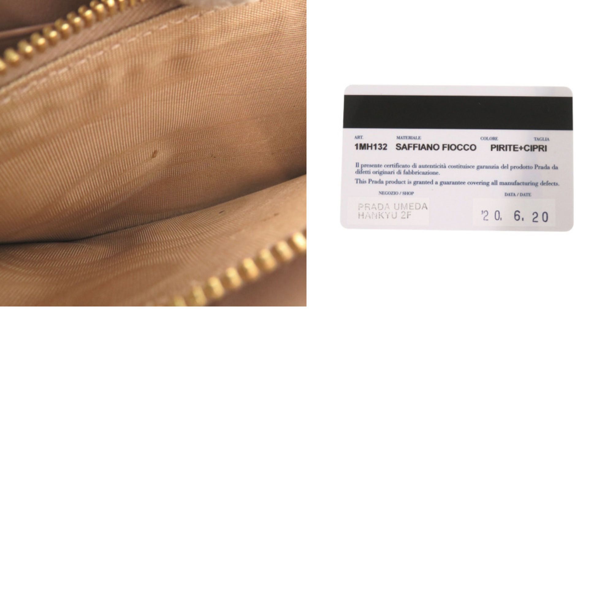 Leather Long Wallet (Bi-Fold) (Pre-Owned) - Prada - Modalova