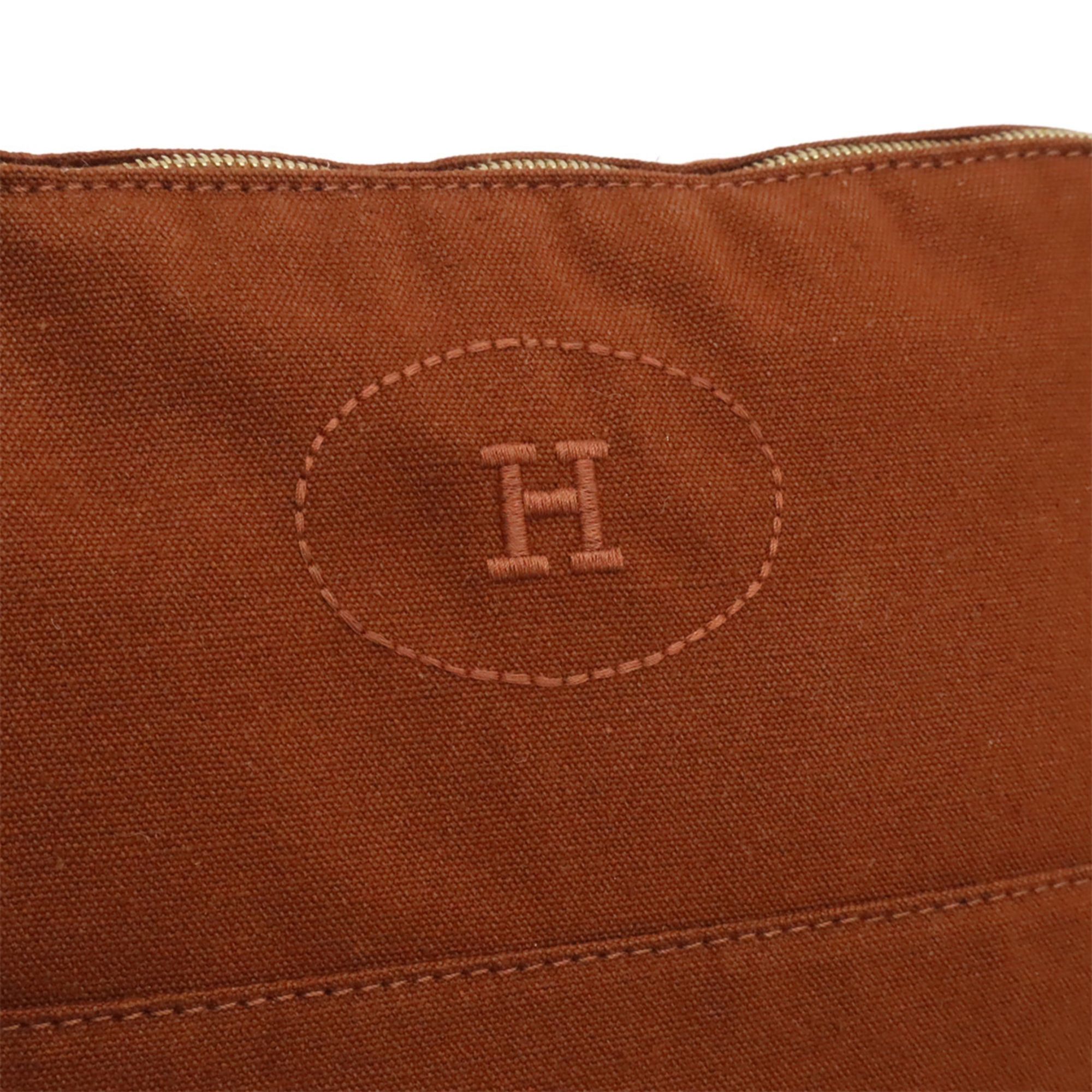 Canvas Clutch Bag Handbag Pouch (Pre-Owned) - Hermes - Modalova