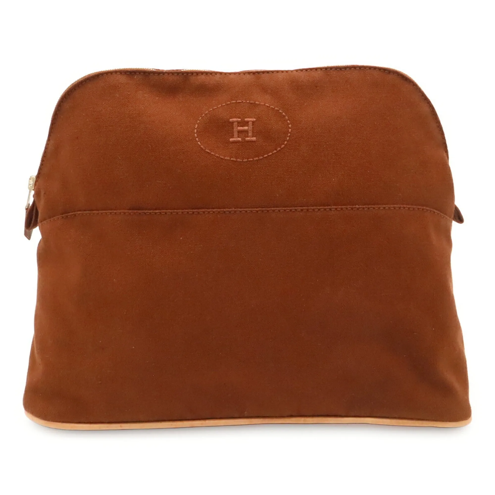 Canvas Clutch Bag Handbag Pouch (Pre-Owned) - Hermes - Modalova