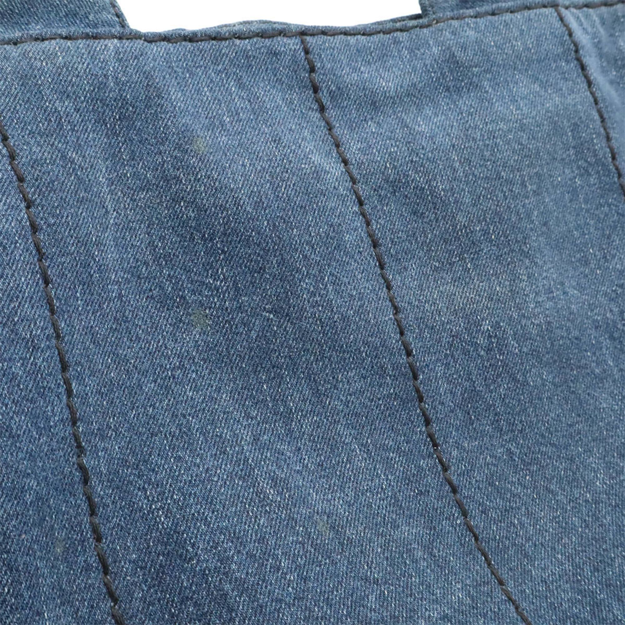 Denim Handbag Shoulder Bag Tote Bag (Pre-Owned) - Prada - Modalova