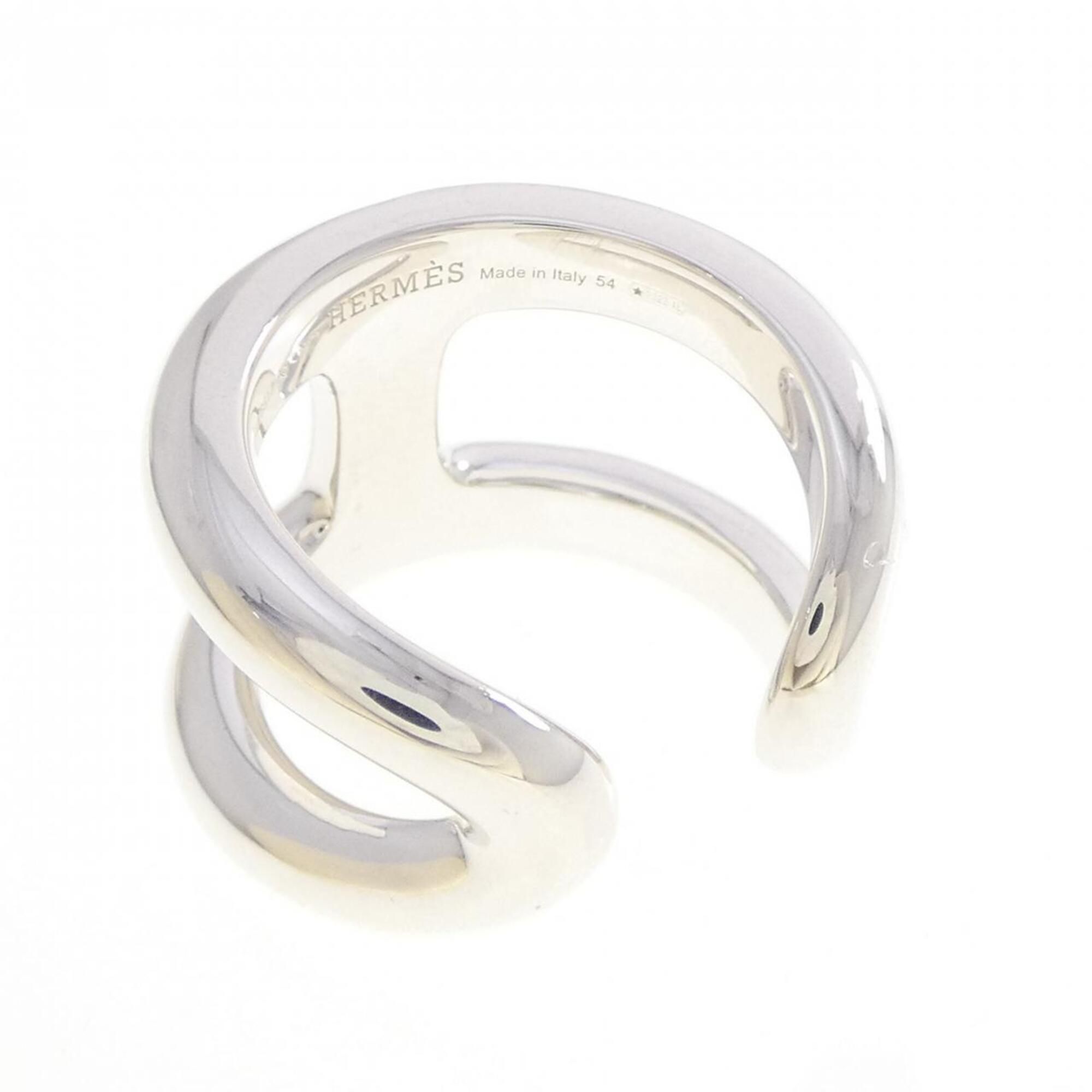 Silver 925 Band Ring (Pre-Owned) - Hermes - Modalova