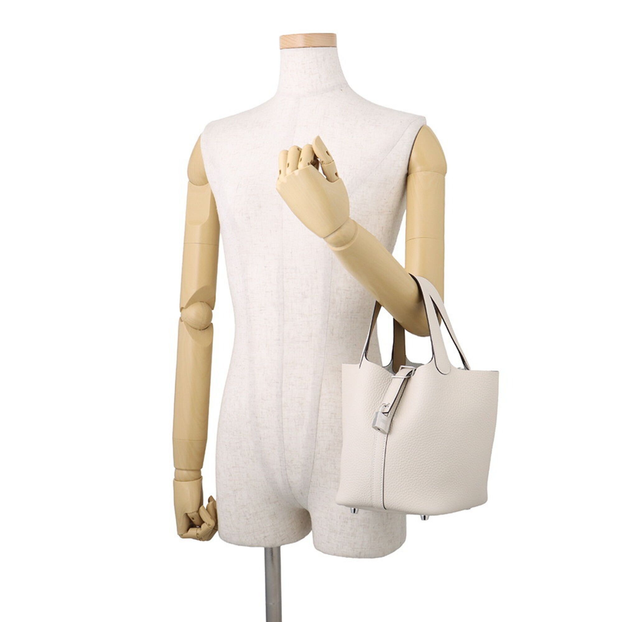 Taurillon Clemence Leather Handbag (Pre-Owned) - Hermes - Modalova